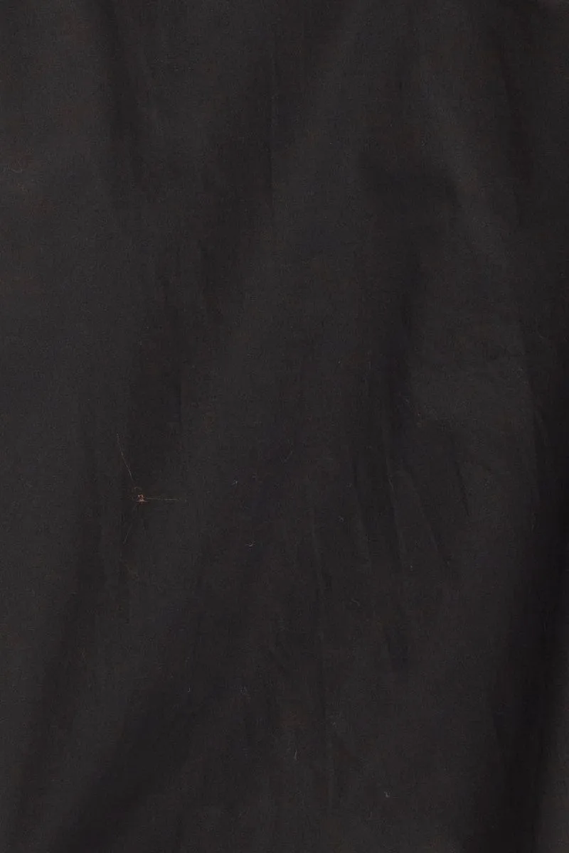 Black Oversized Shirts Long Sleeve Collared