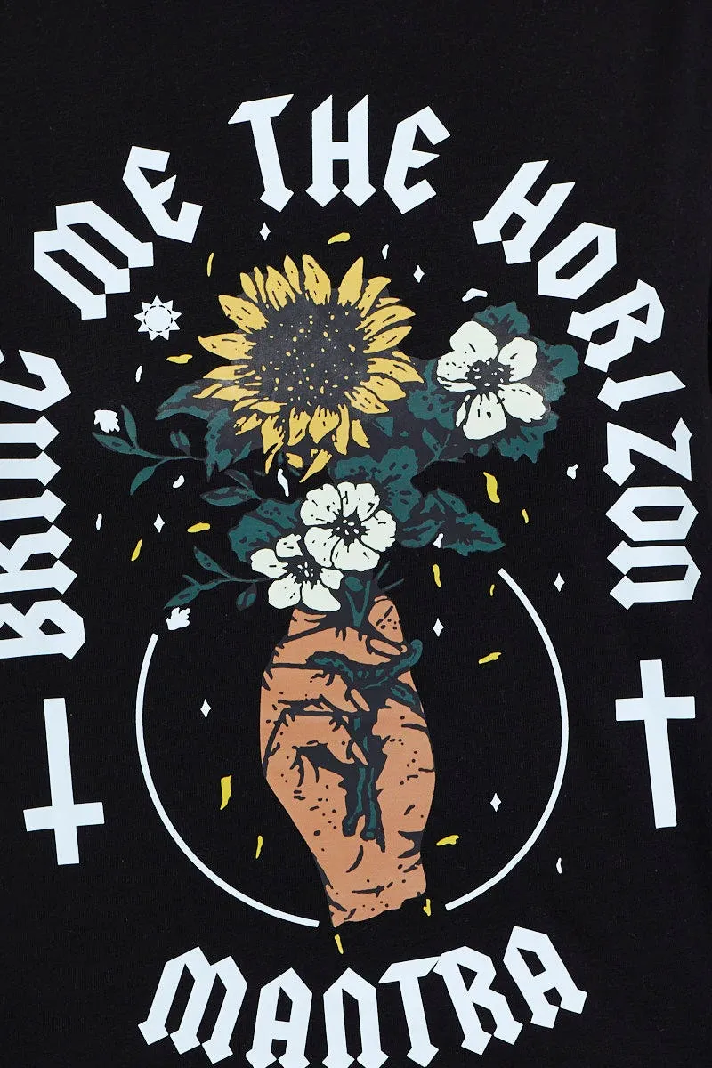 Black Vintage T Shirt Boyfriend