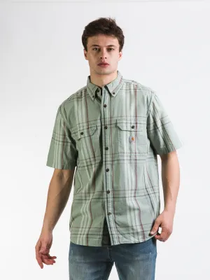 CARHARTT MIDWEIGHT SHORT SLEEVE PLAID - CLEARANCE