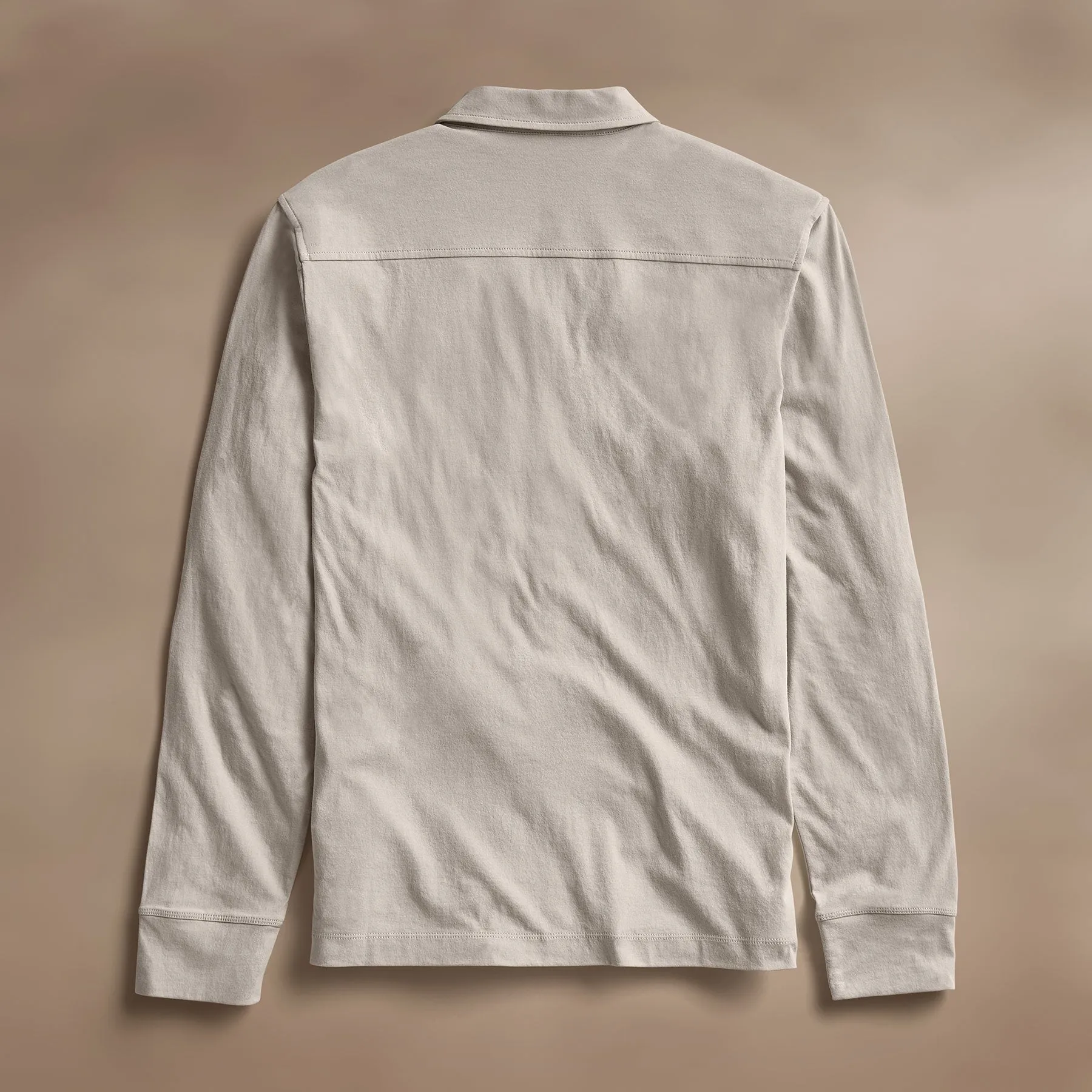 Clean Finish Jersey Shirt - Salt