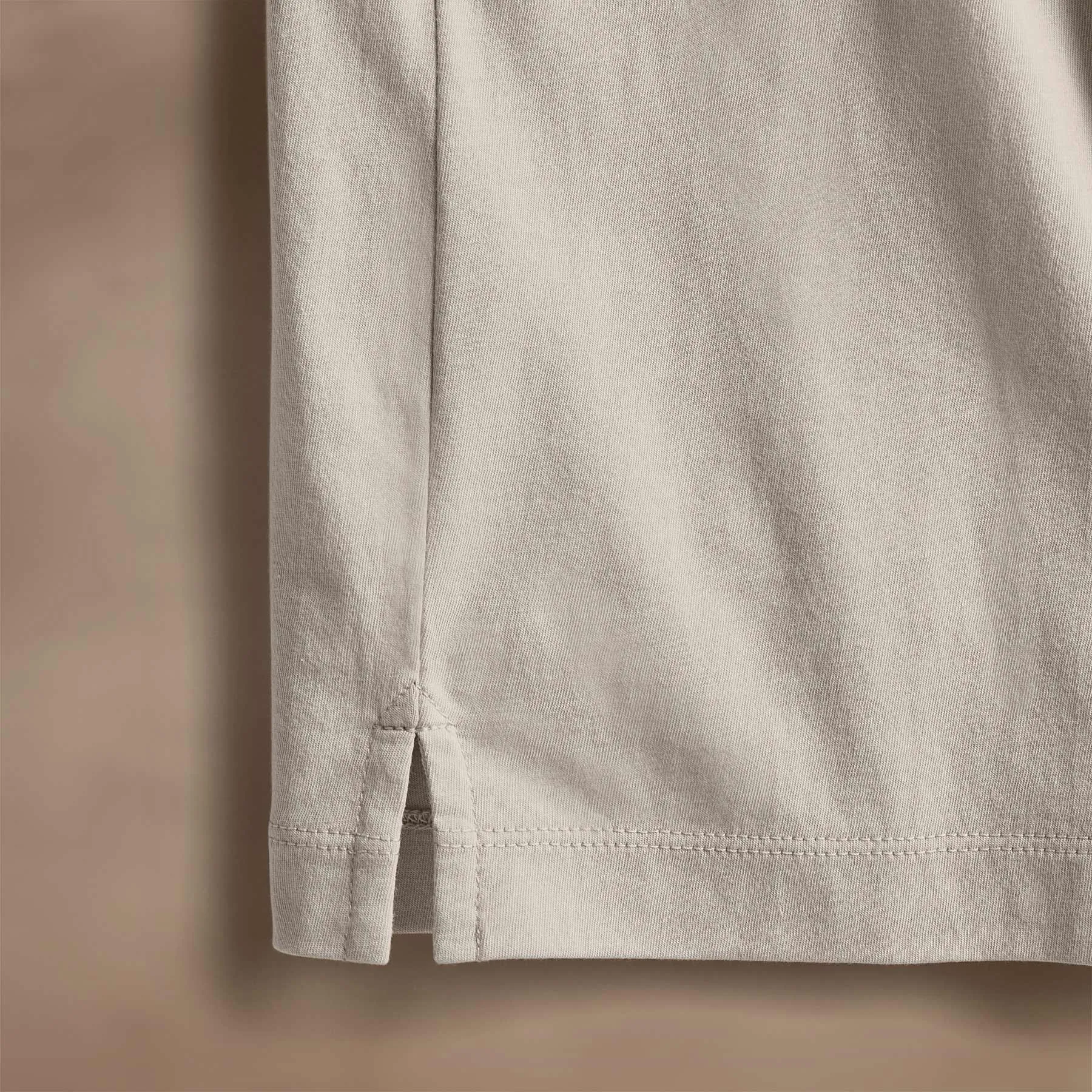 Clean Finish Jersey Shirt - Salt