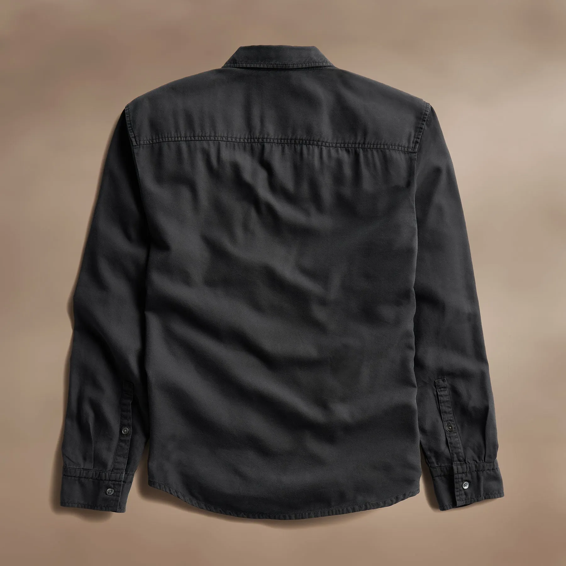 Cotton Wool Utility Shirt - Magma Pigment