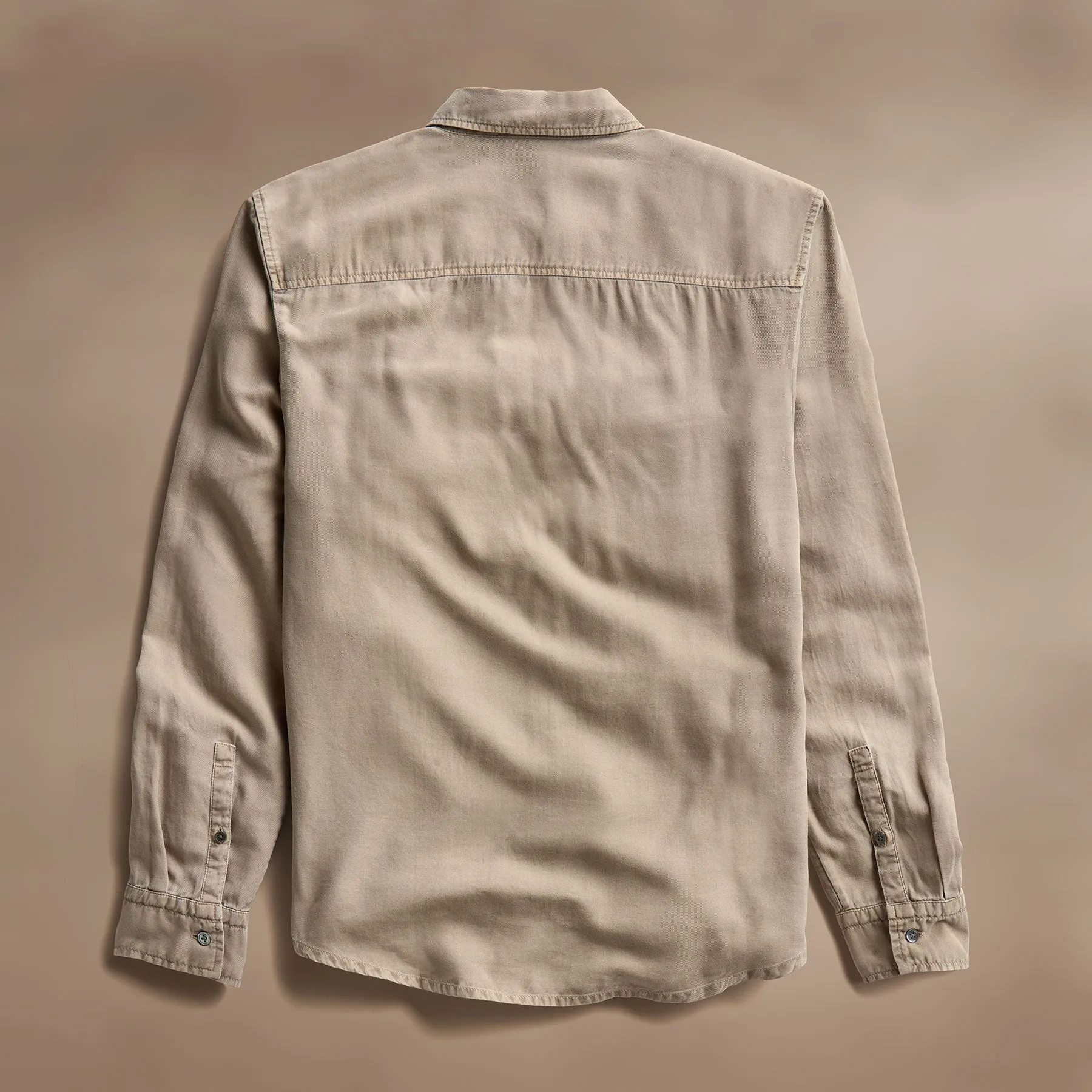 Cotton Wool Utility Shirt - Overcast Pigment