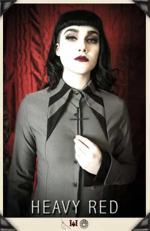 Discerning Propriety Grey Dress Shirt