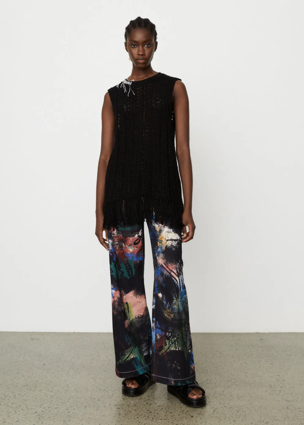 Gorden Cable Knit Vest