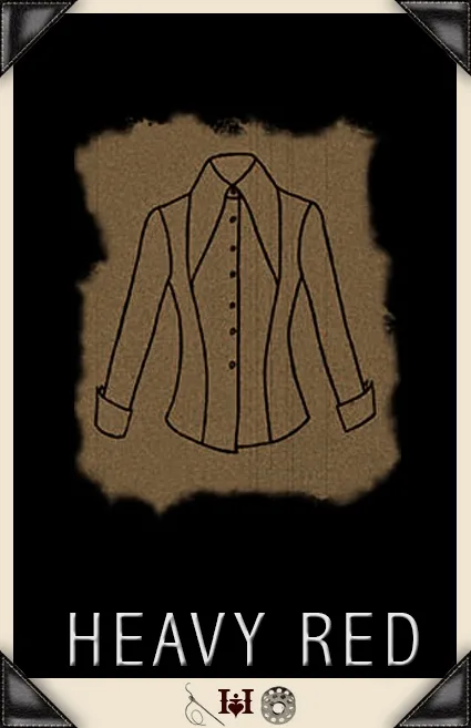Gothic Lolita Black Pinnacle Dress Shirt