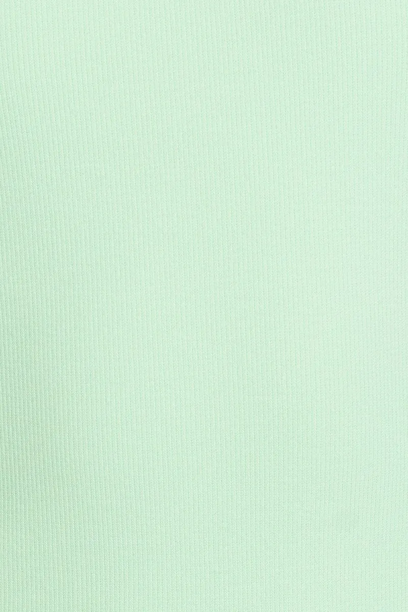 Green Singlet Top