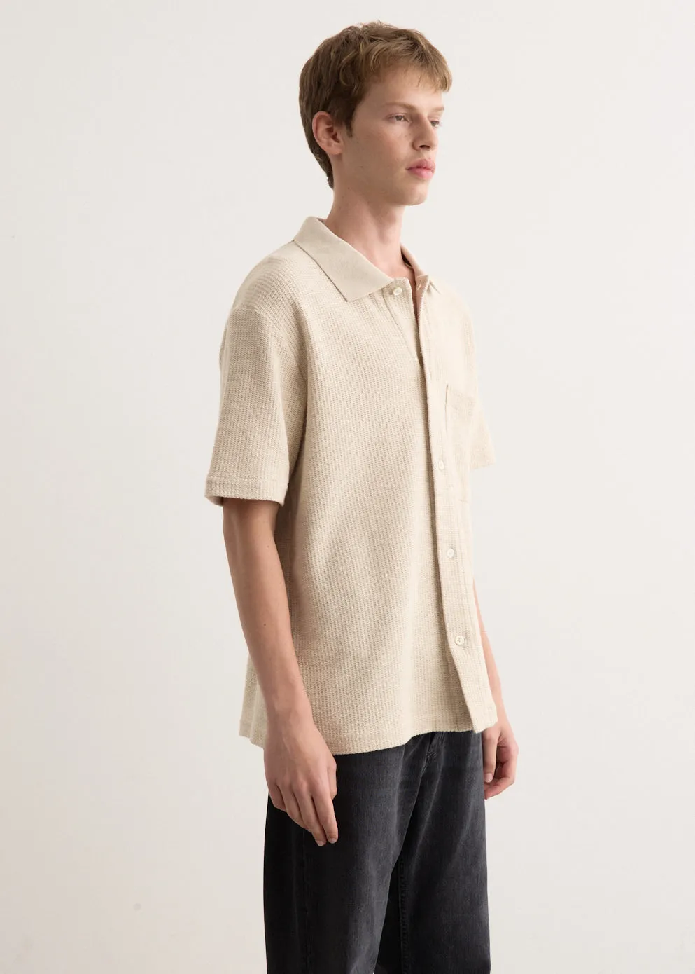 Gustav Crochet Jersey Shirt