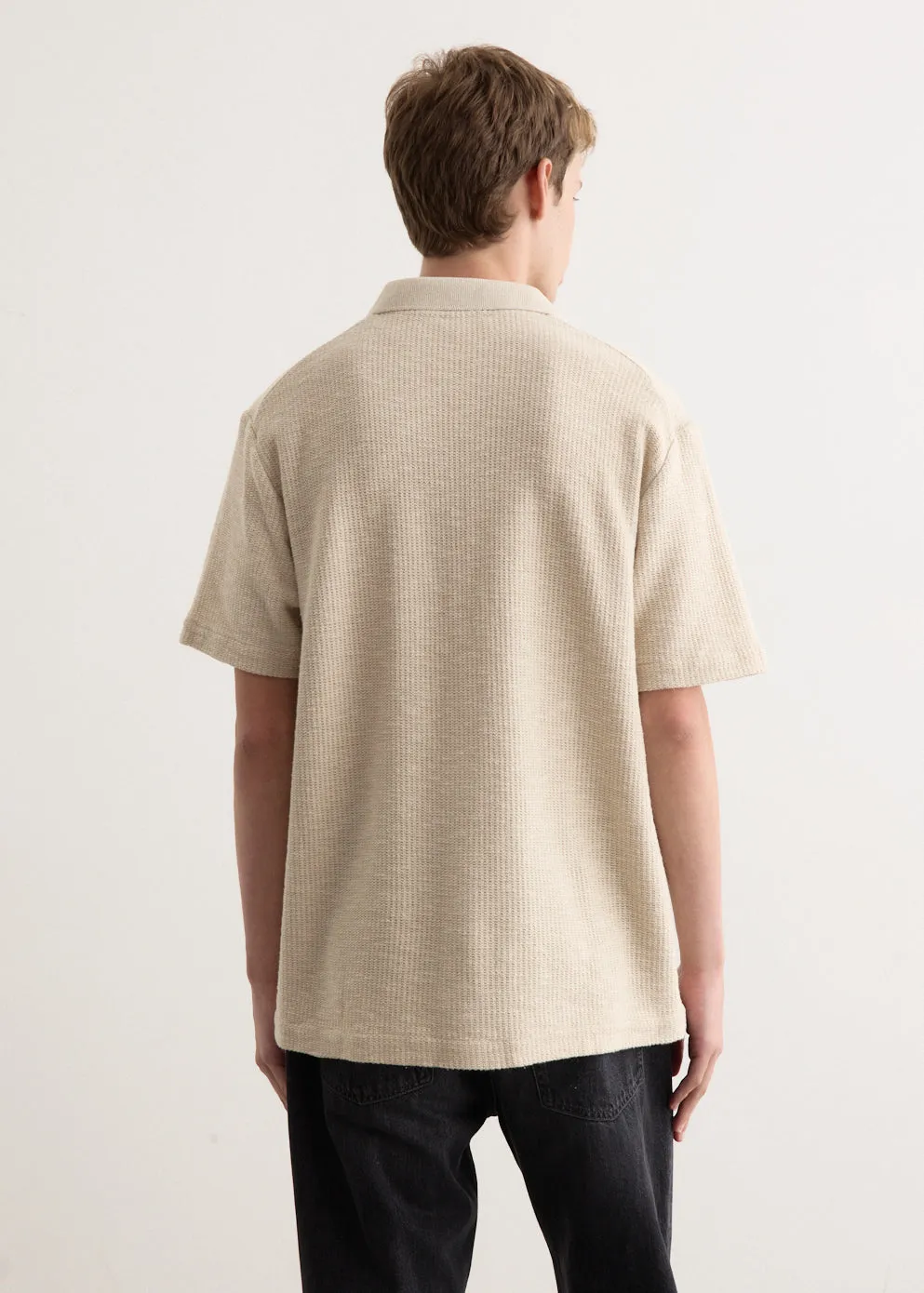 Gustav Crochet Jersey Shirt