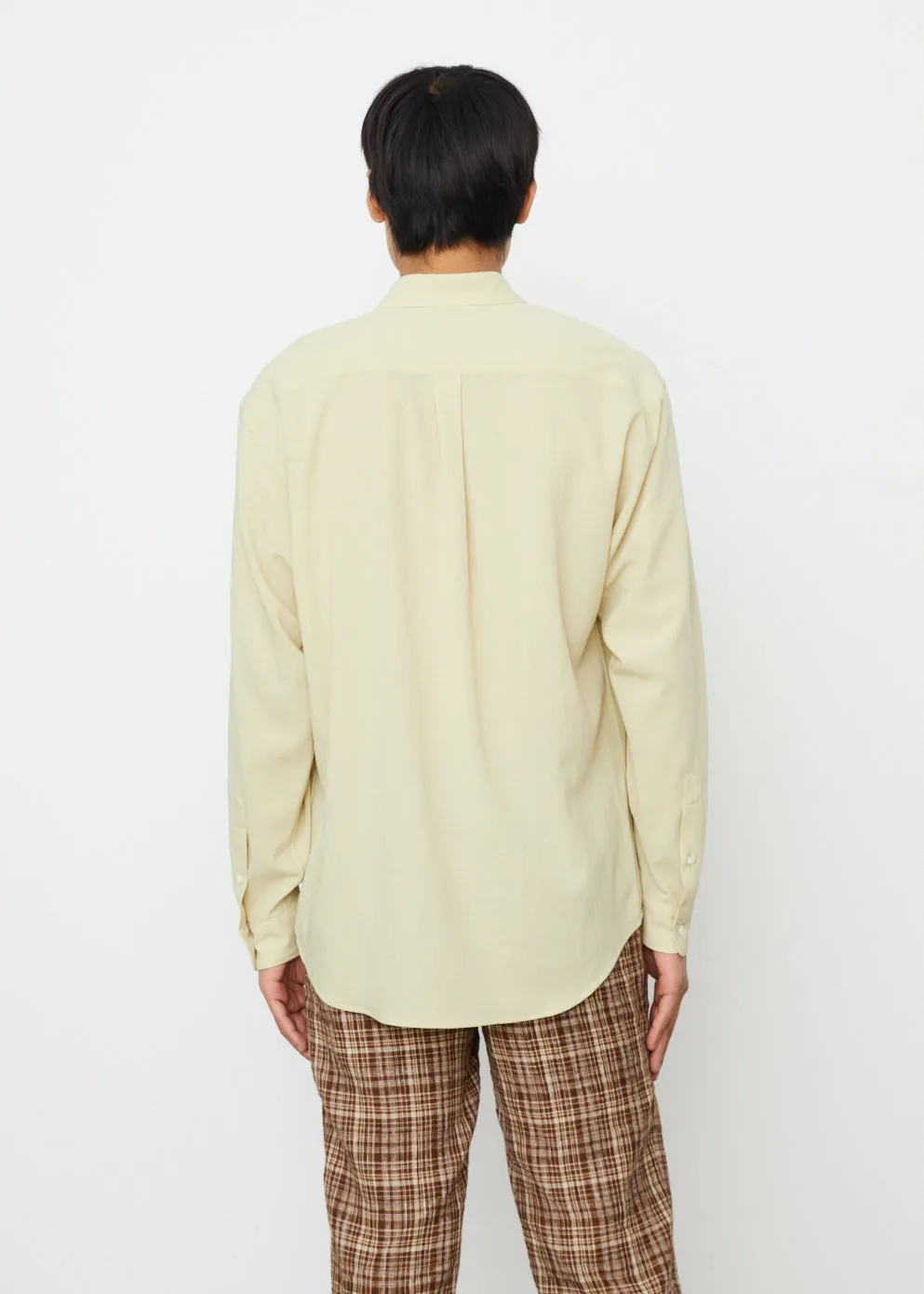 Hard Twist Wool Viyella Shirt