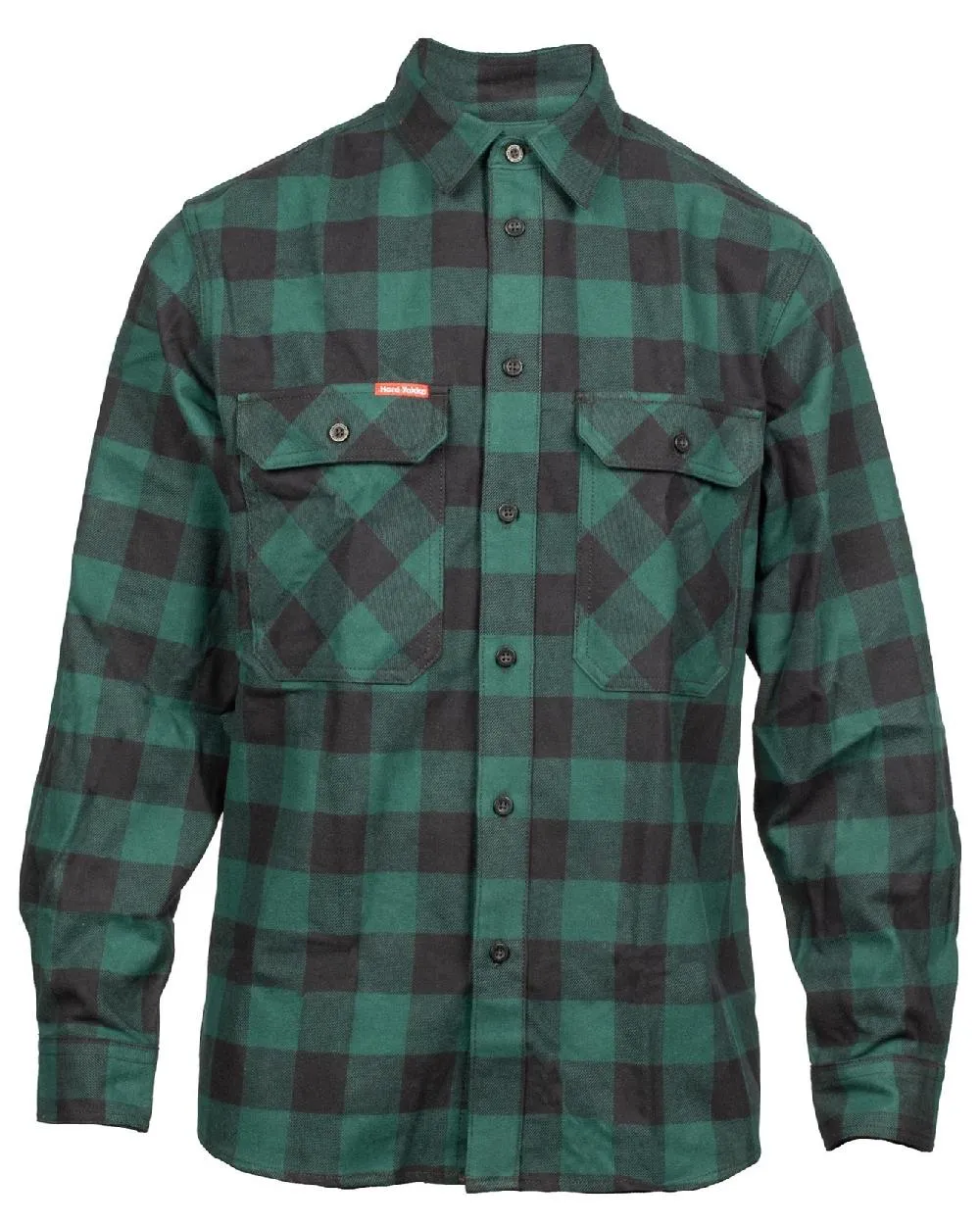 Hard Yakka Mens Long Sleeve Check Flannel Shirt