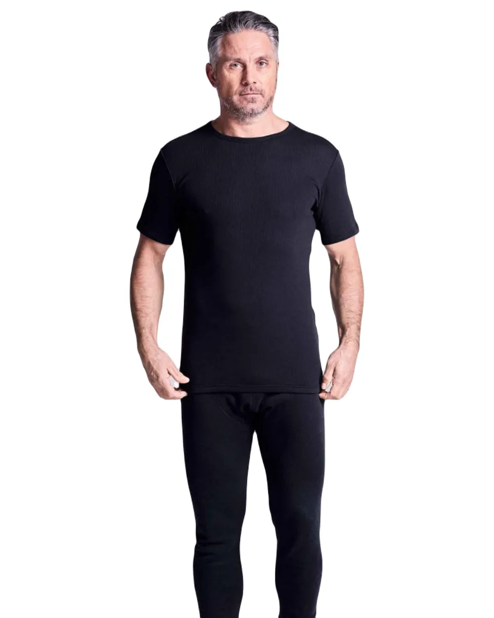 HJ Hall Mens Cotton Rich Thermal T-shirt
