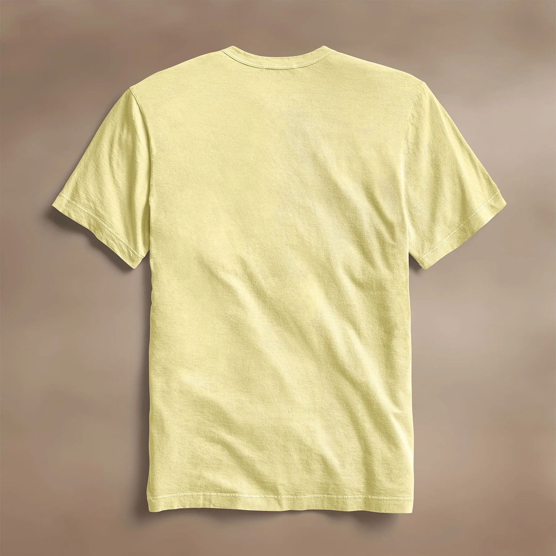Lightweight Jersey Pocket Tee - Yellow Cake Pigment