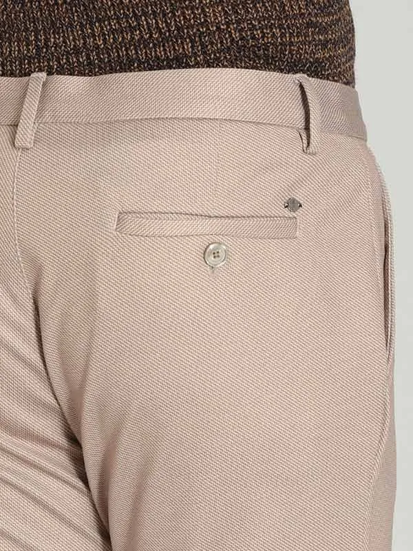 Men Urban Fit Polyester Blend Trouser