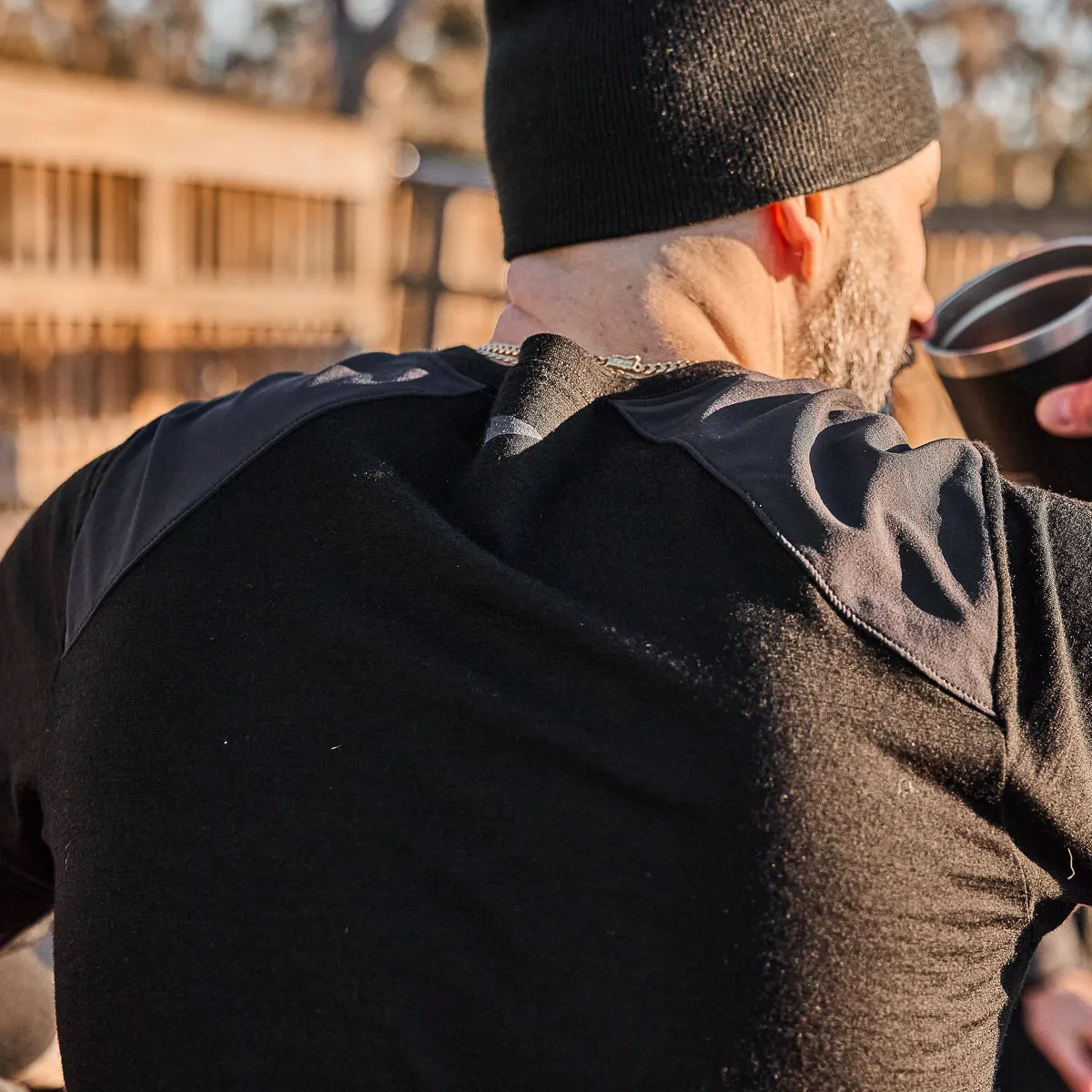Men's Commando Long Sleeve - Merino Wool