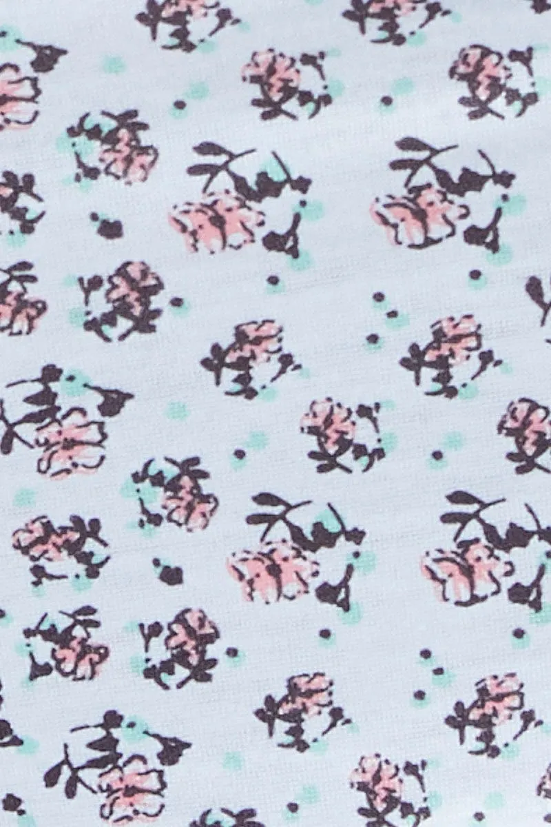 Print Crop Top