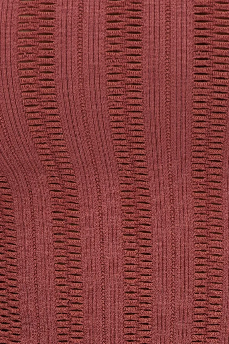 Red Singlet Top Seamless