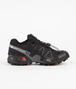 Salomon Speedcross 3 Shoes - Black / Black / Quiet Shade