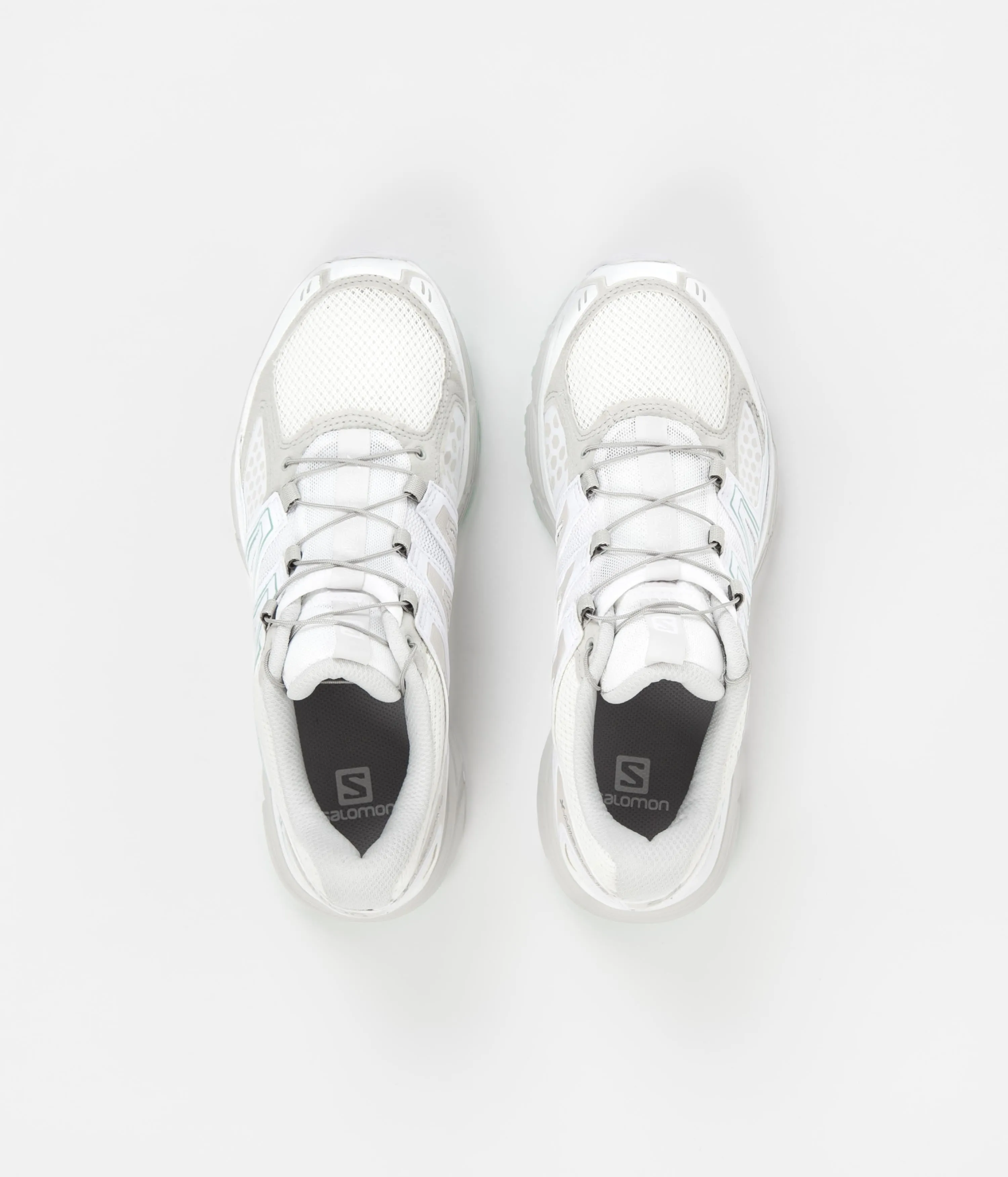 Salomon X-Mission 3 Shoes - White / Silver Metalic / Lunar Rock