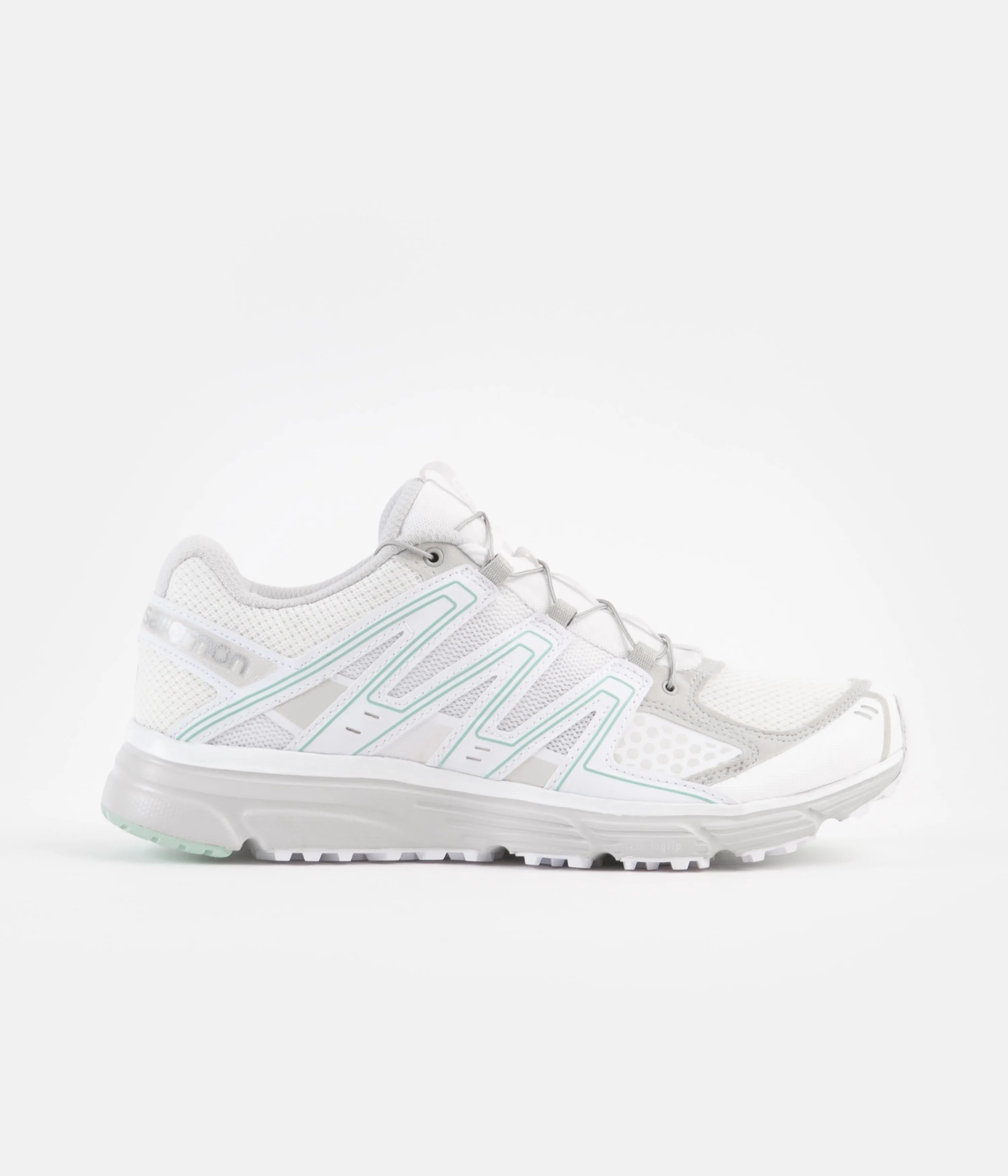 Salomon X-Mission 3 Shoes - White / Silver Metalic / Lunar Rock