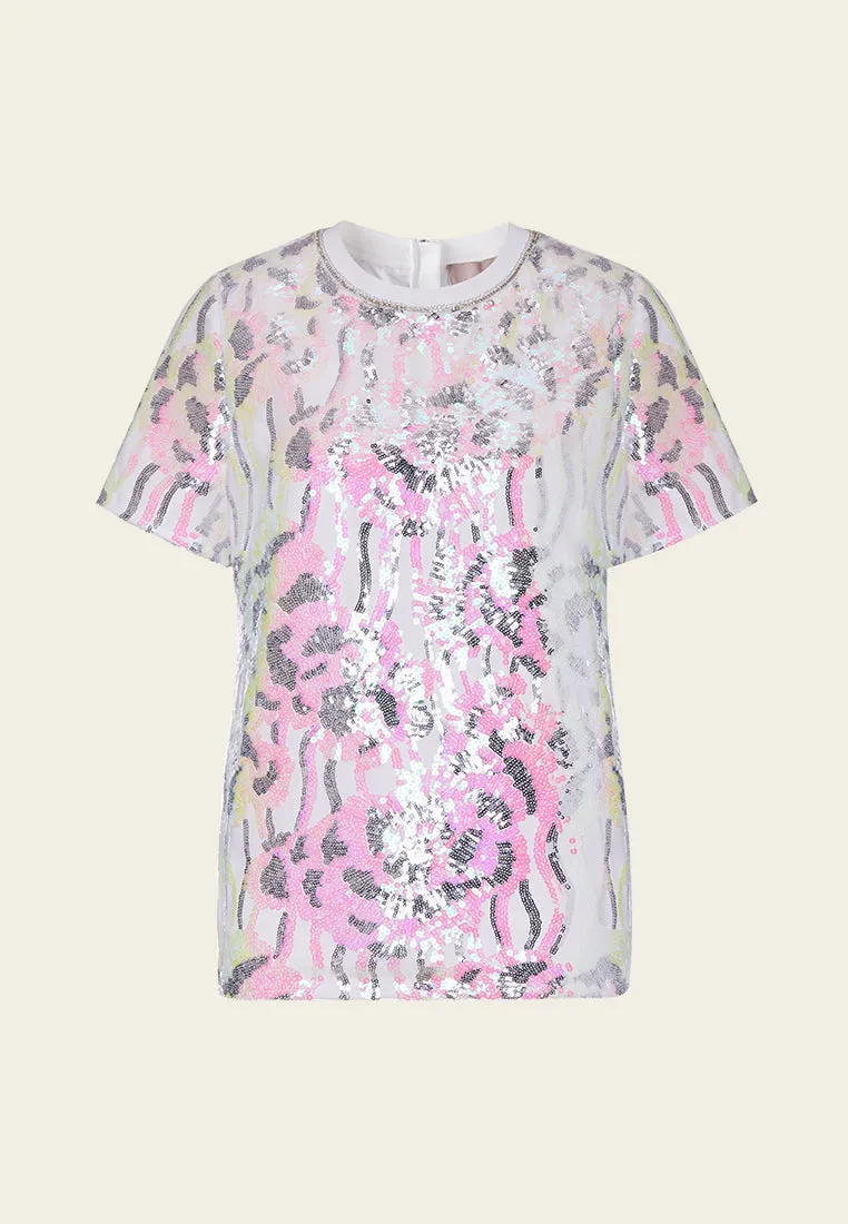 Sequin Pattern Top