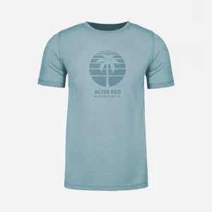 Shirt Shade Palm Logo Stonewash Denim (Unisex)