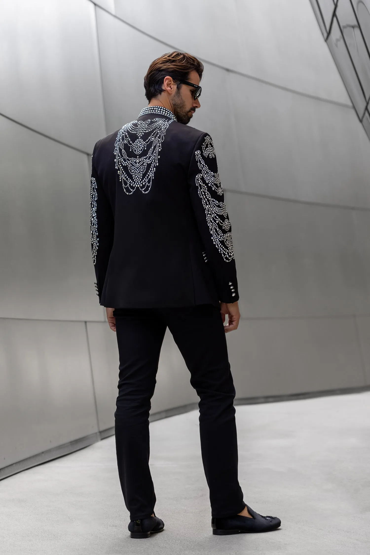 SNL Rhinestone Blazer