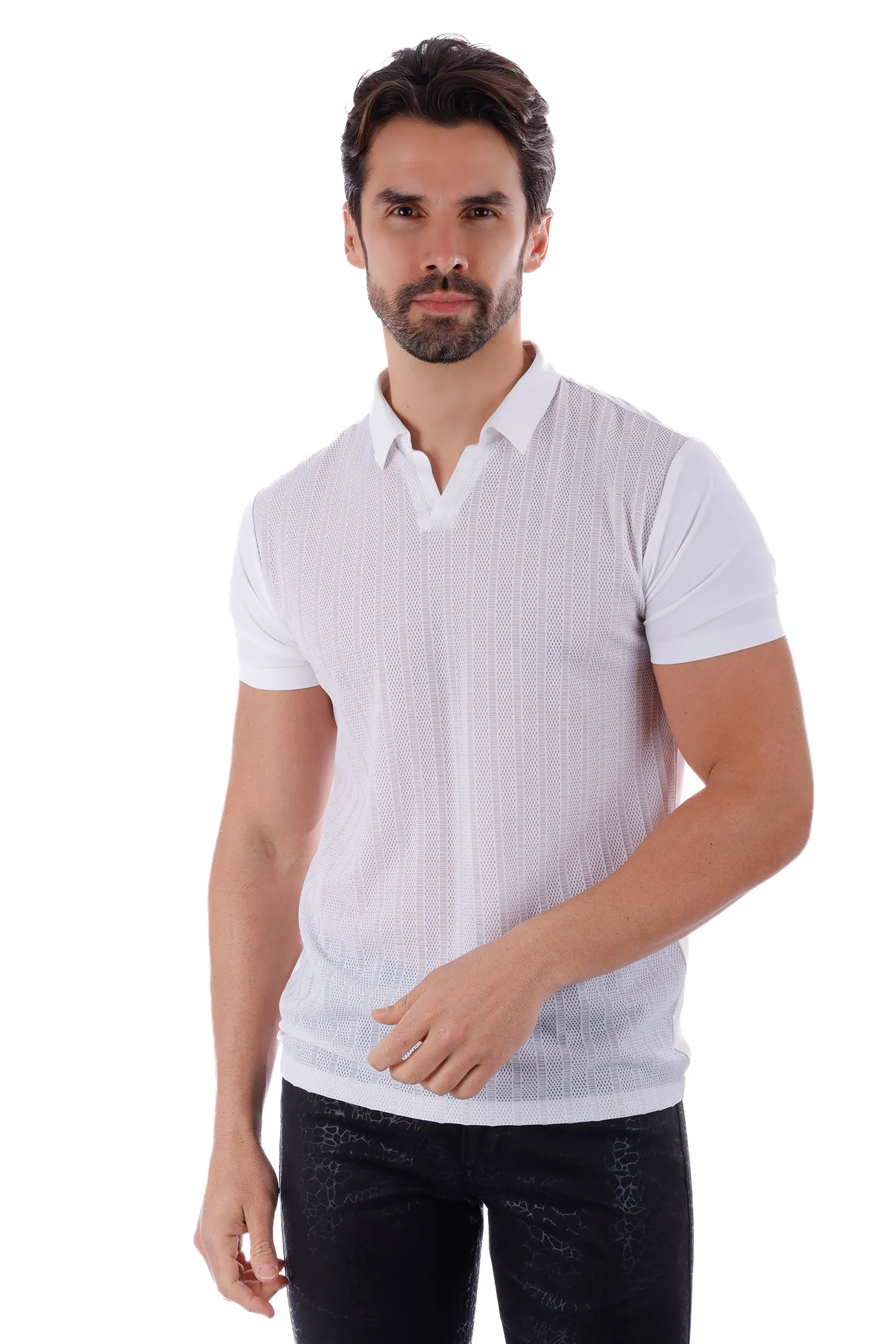 Solid Bandwagon Polo Shirt