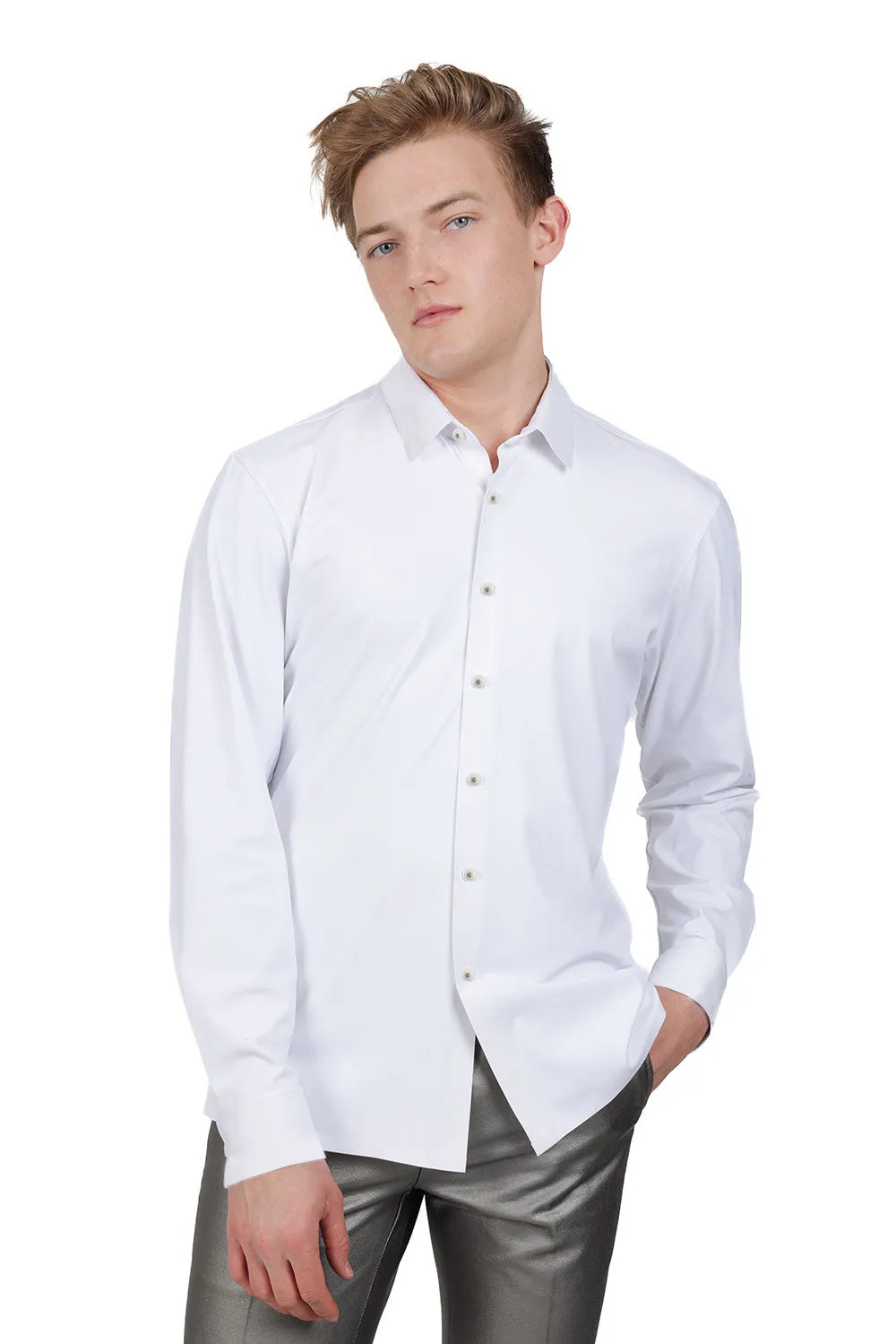 Solid Emperor Long Sleeve Shirt