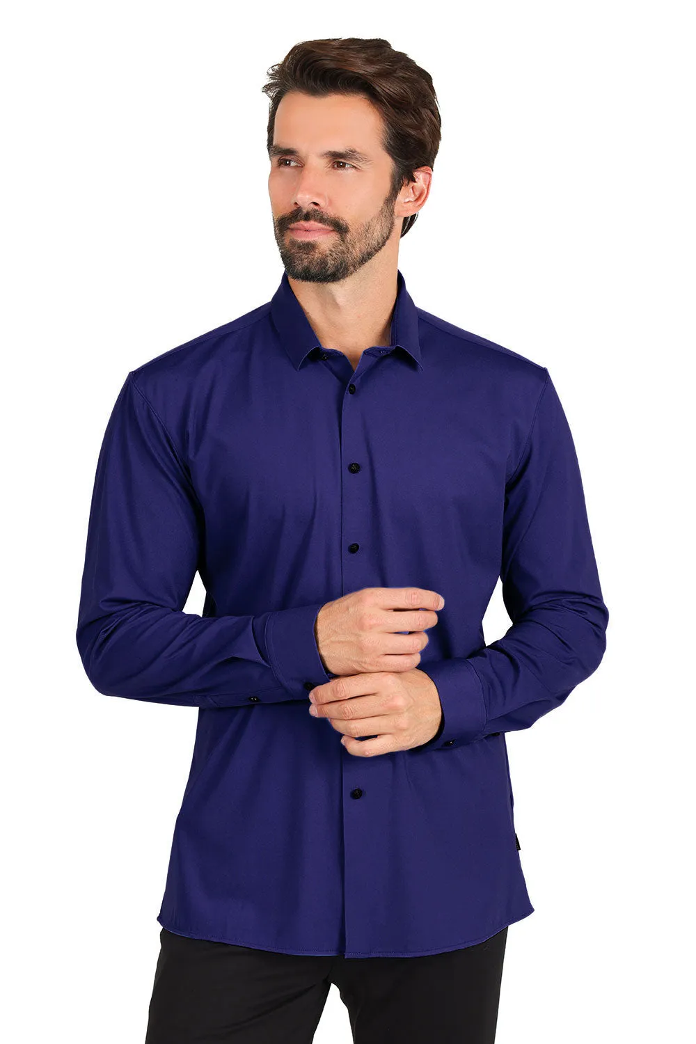 Solid Emperor Long Sleeve Shirt