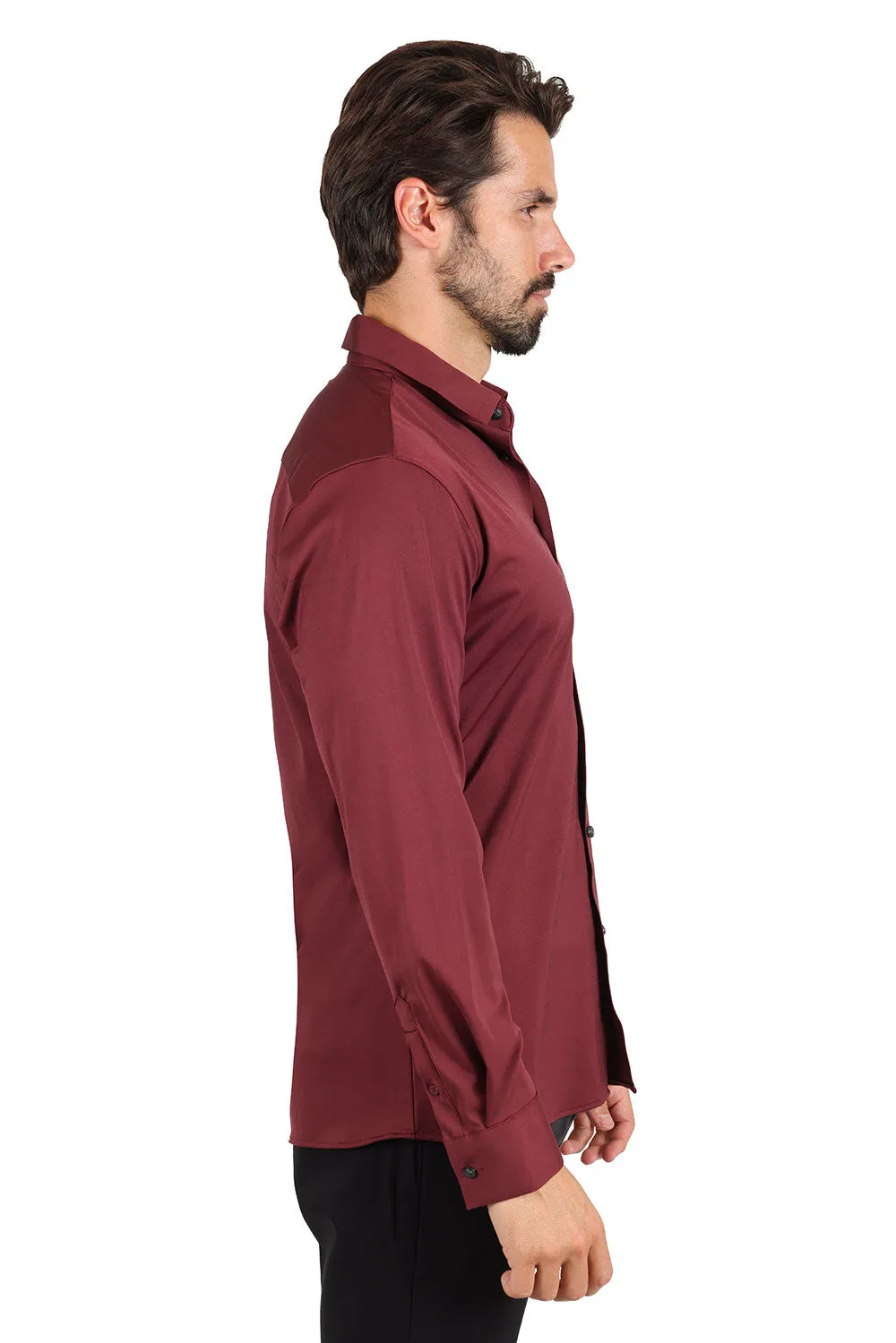 Solid Emperor Long Sleeve Shirt