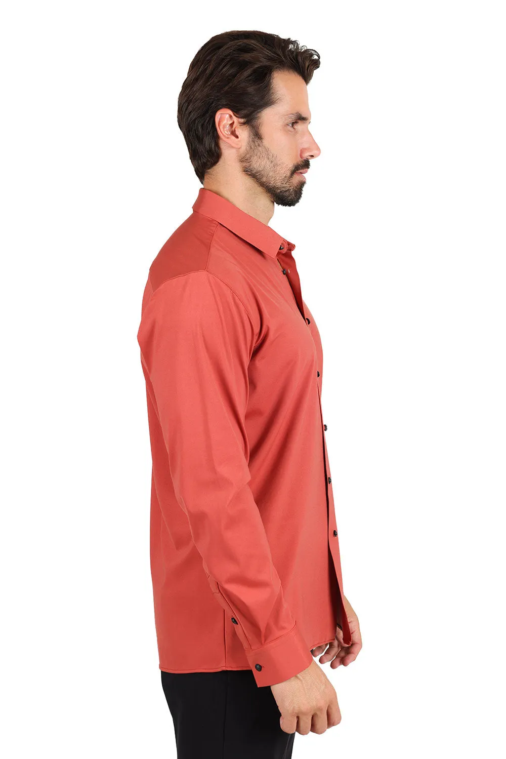 Solid Emperor Long Sleeve Shirt