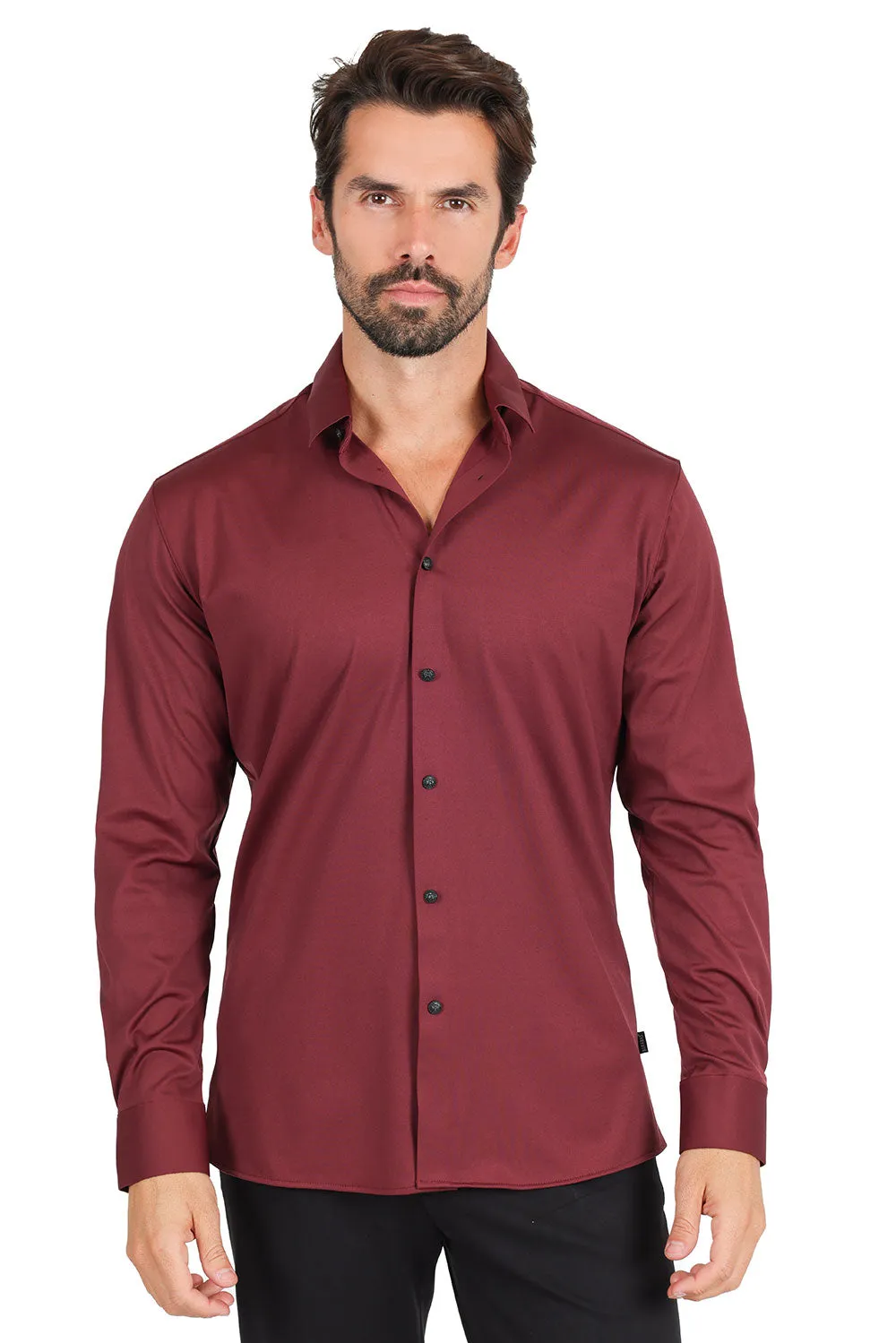 Solid Emperor Long Sleeve Shirt