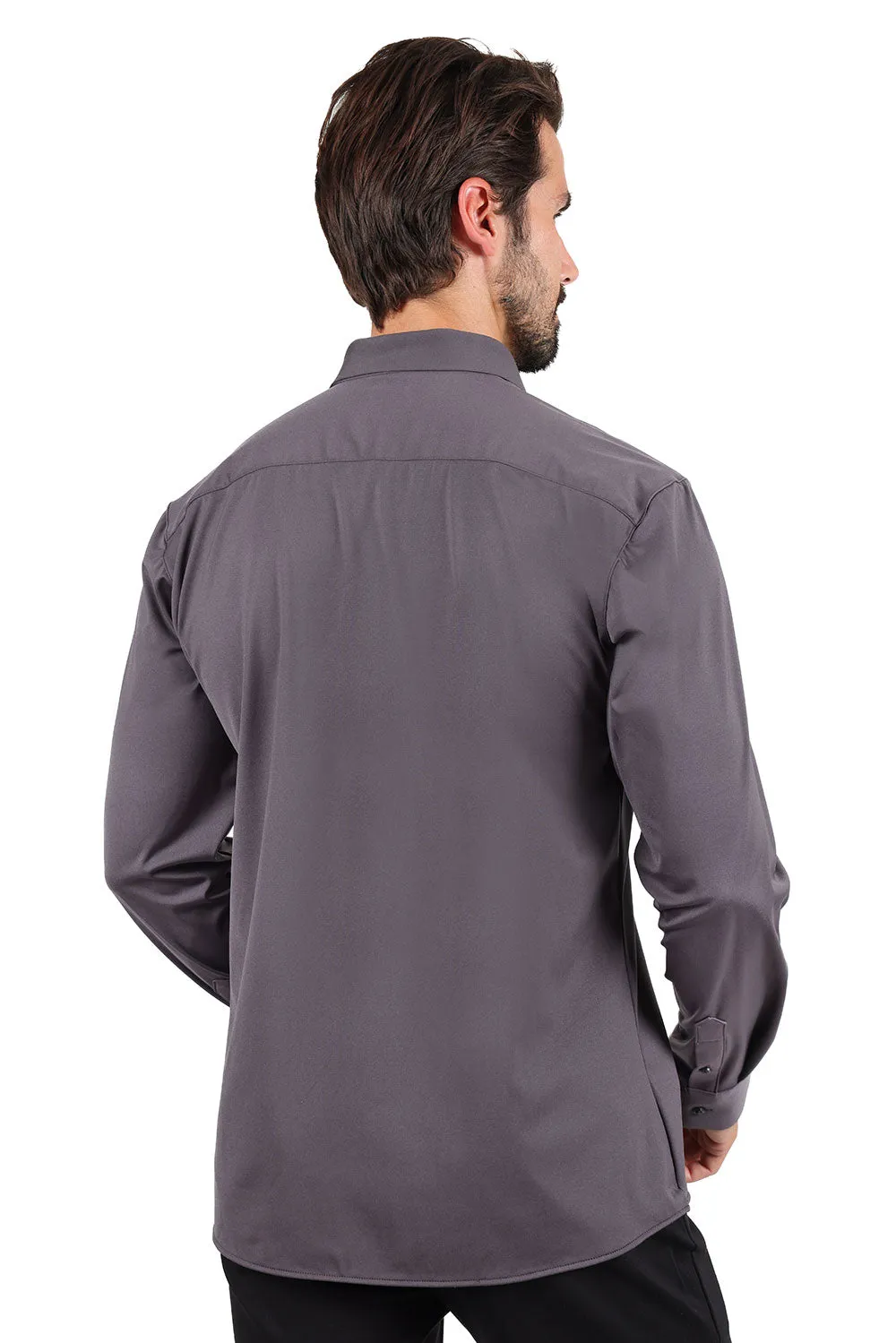 Solid Emperor Long Sleeve Shirt