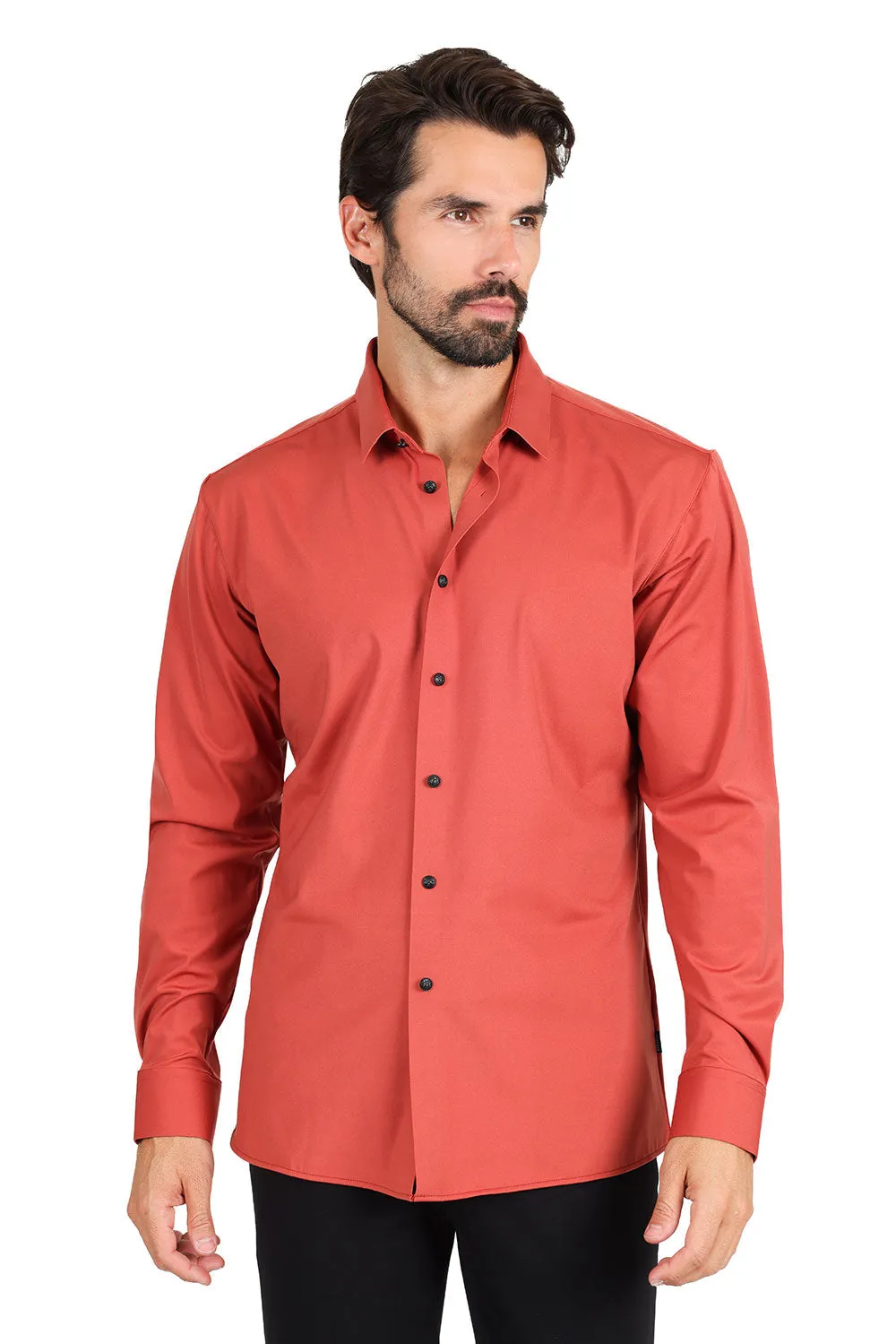 Solid Emperor Long Sleeve Shirt