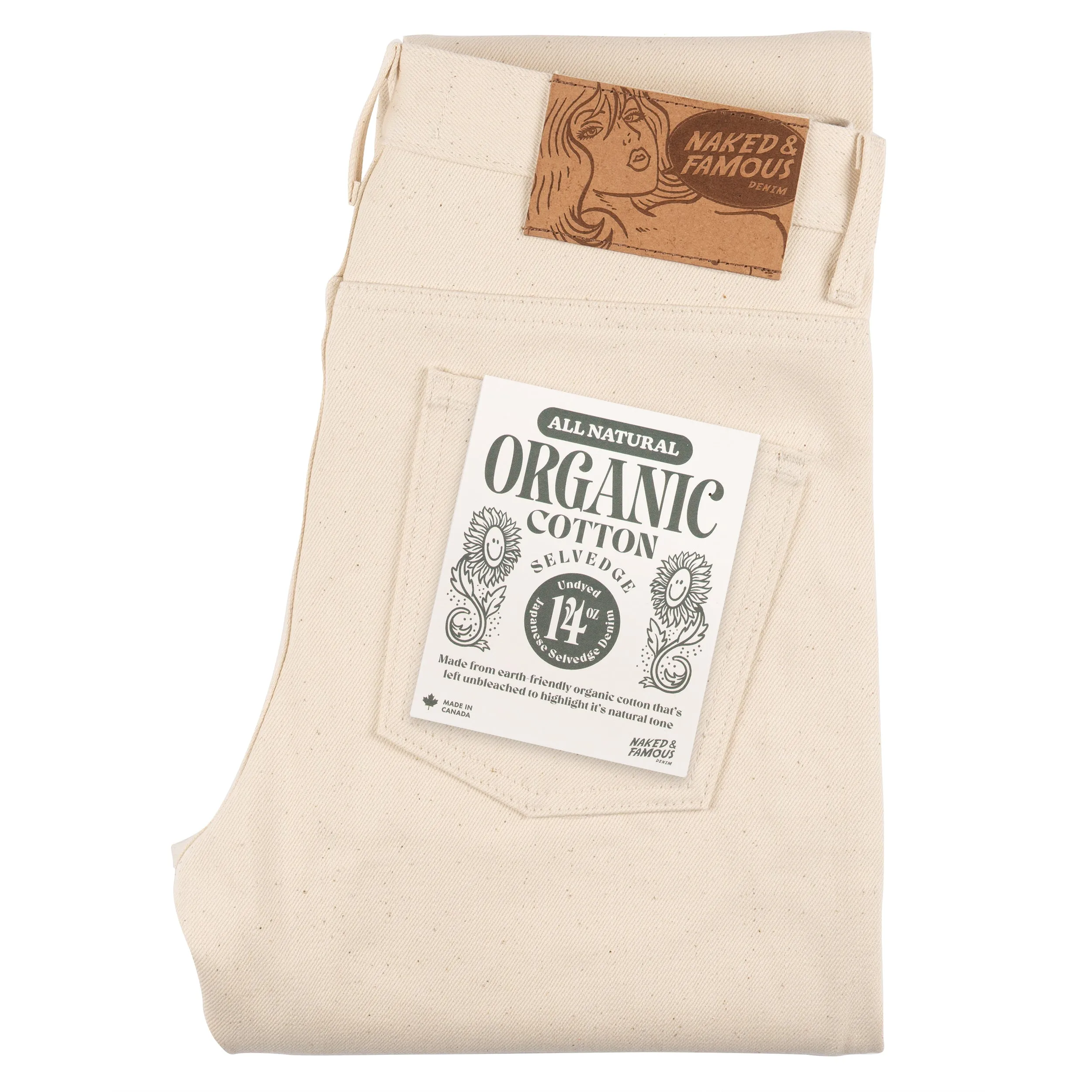 Super Guy - All Natural Organic Cotton Selvedge
