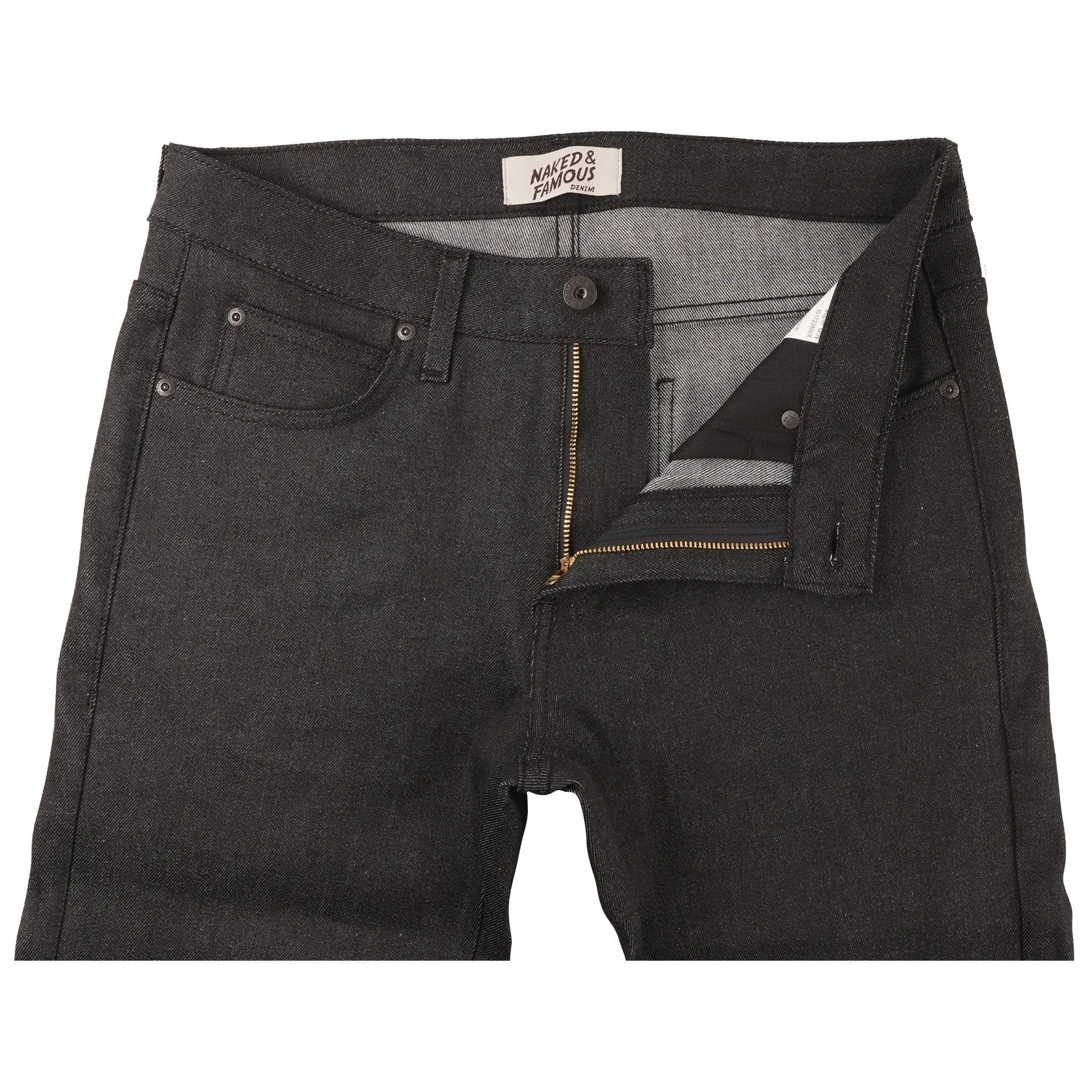 Super Guy - Ash Black Stretch Denim