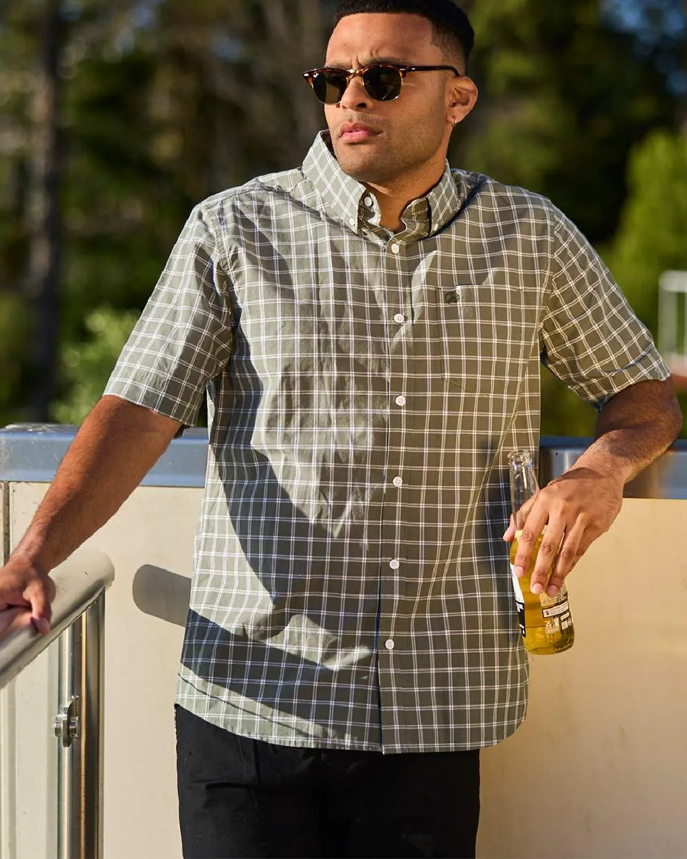 Swanndri Mens Lancewood Short Sleeve Shirt