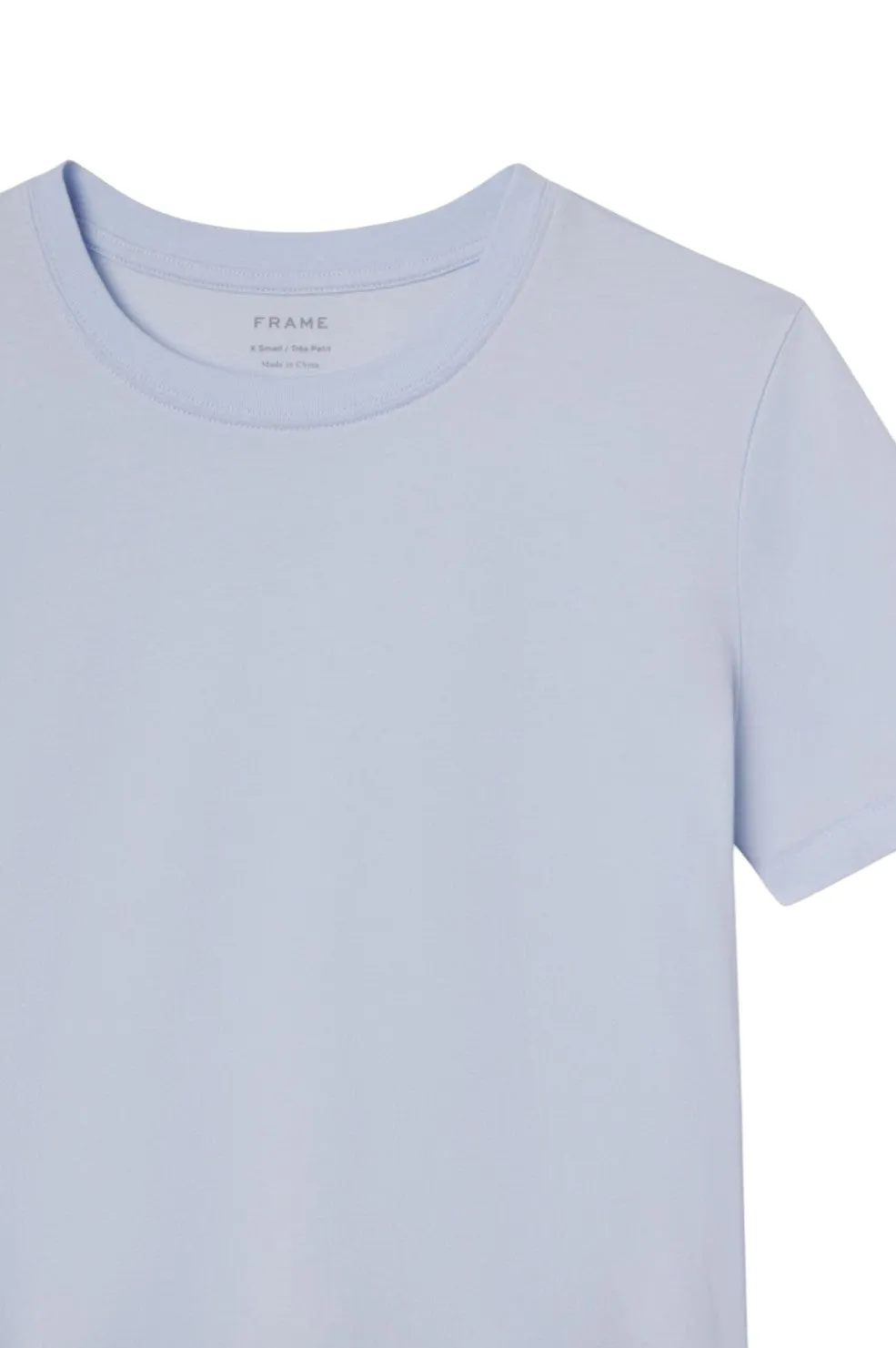 The Baby Tee - Light Chambray