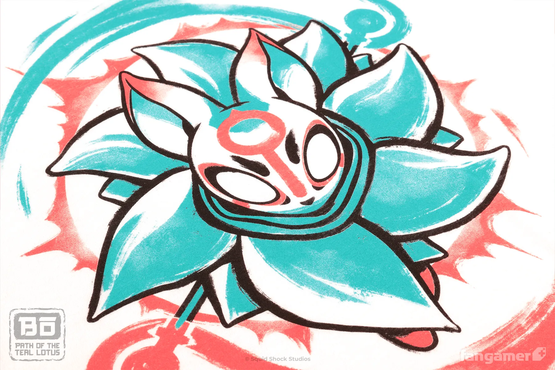 The Teal Lotus Blooms