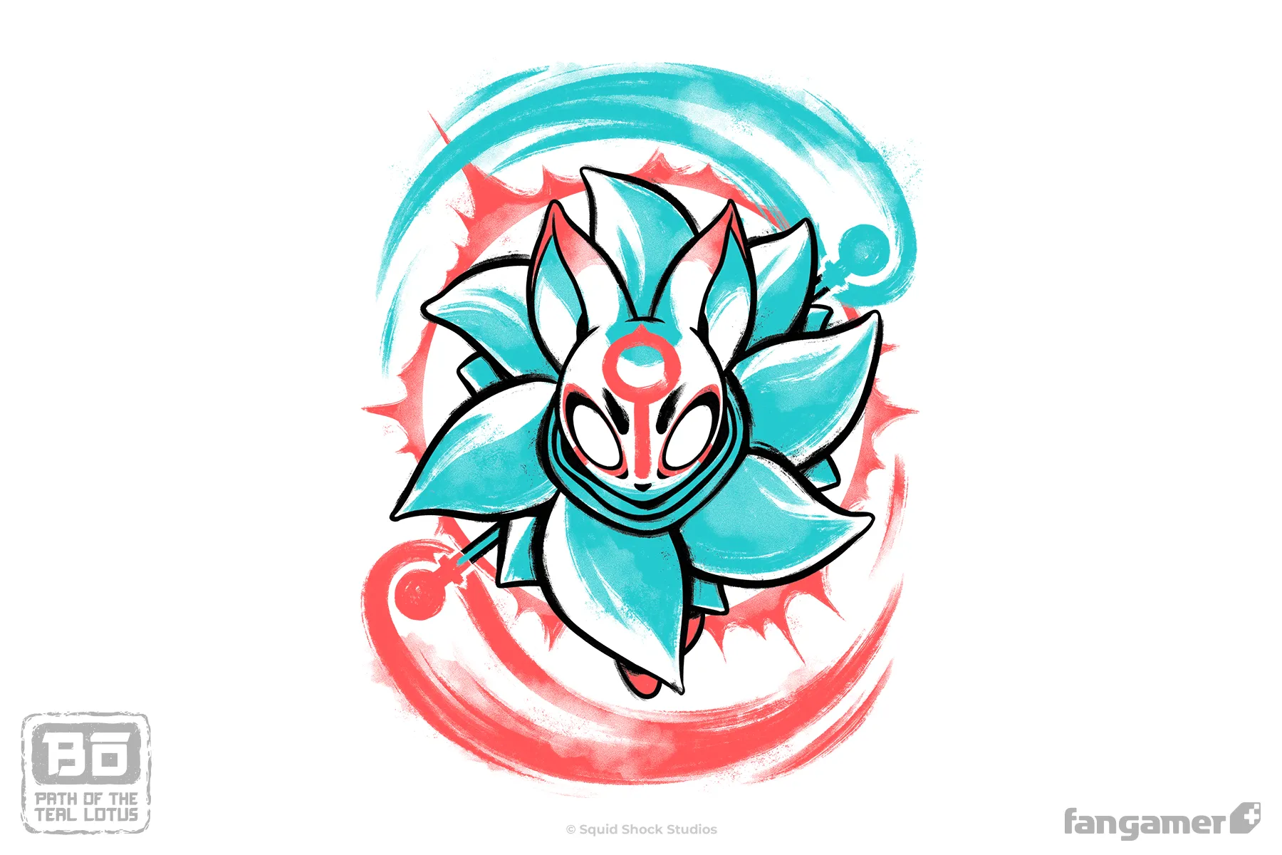 The Teal Lotus Blooms