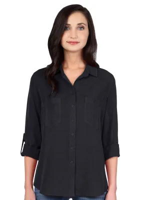 Tianello Washable Silk Crepe de Chine Savoir Blouse