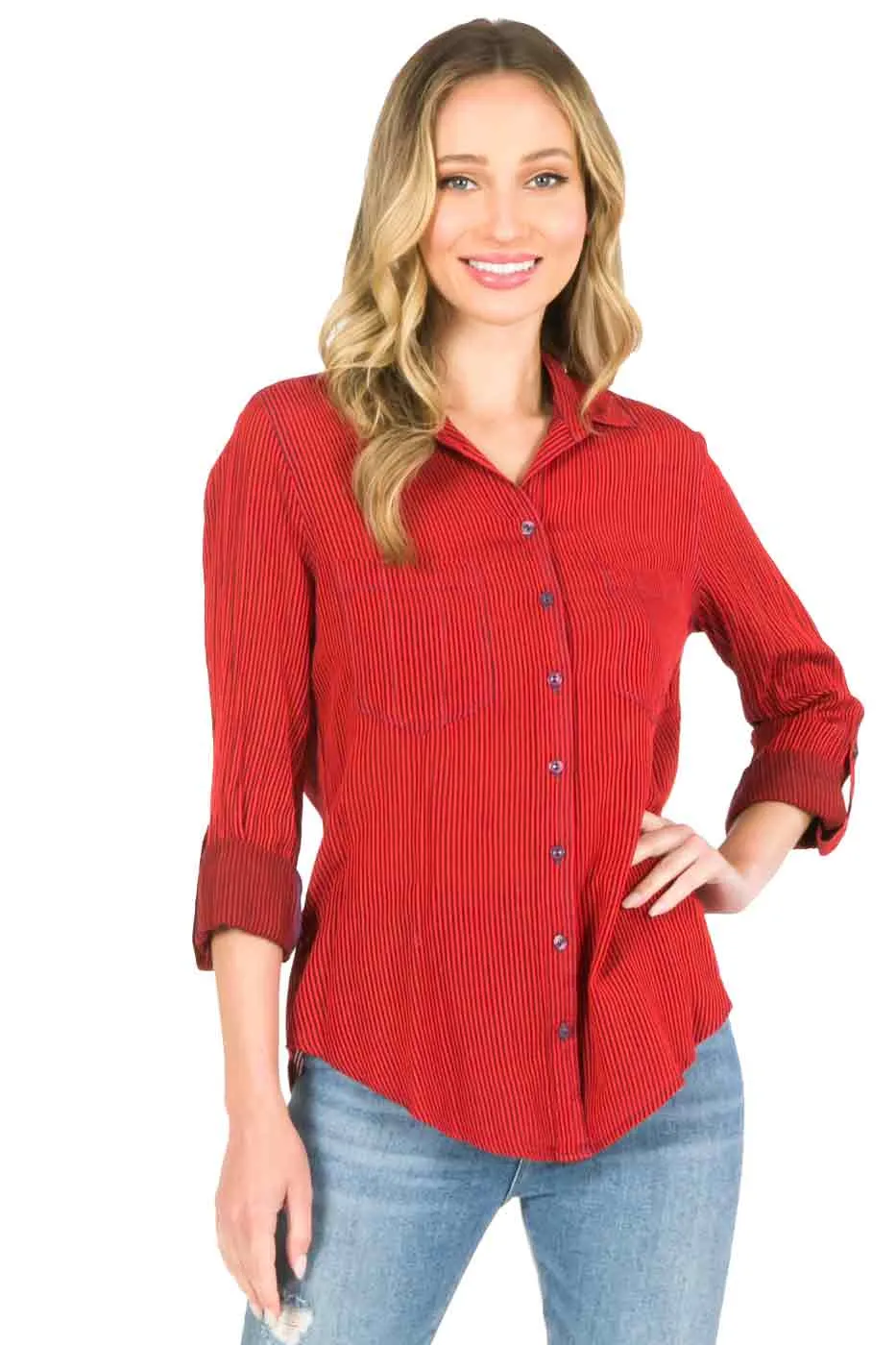 TianelloRaya Washable Silk-Cotton Savoir Blouse