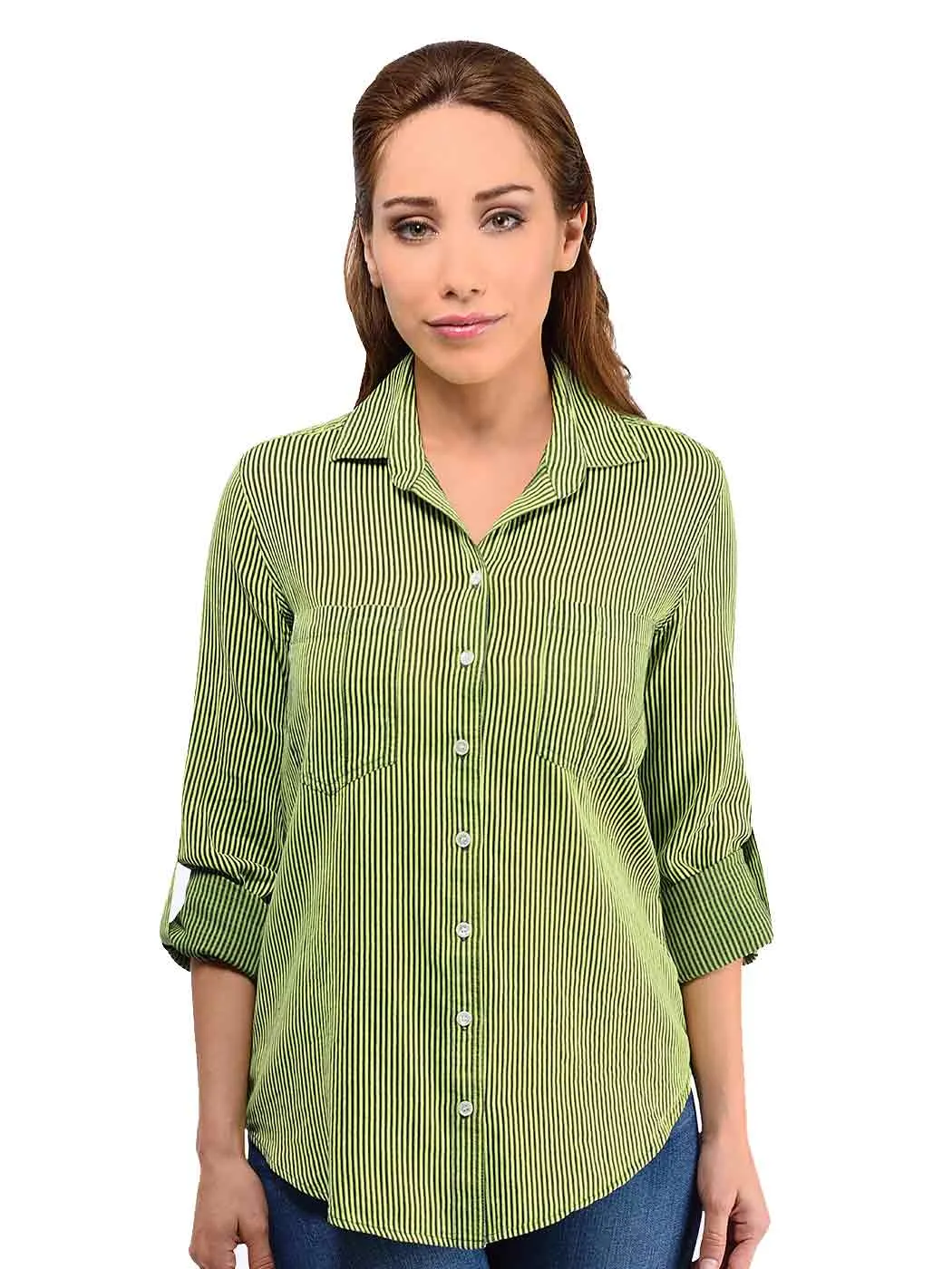 TianelloRaya Washable Silk-Cotton Savoir Blouse