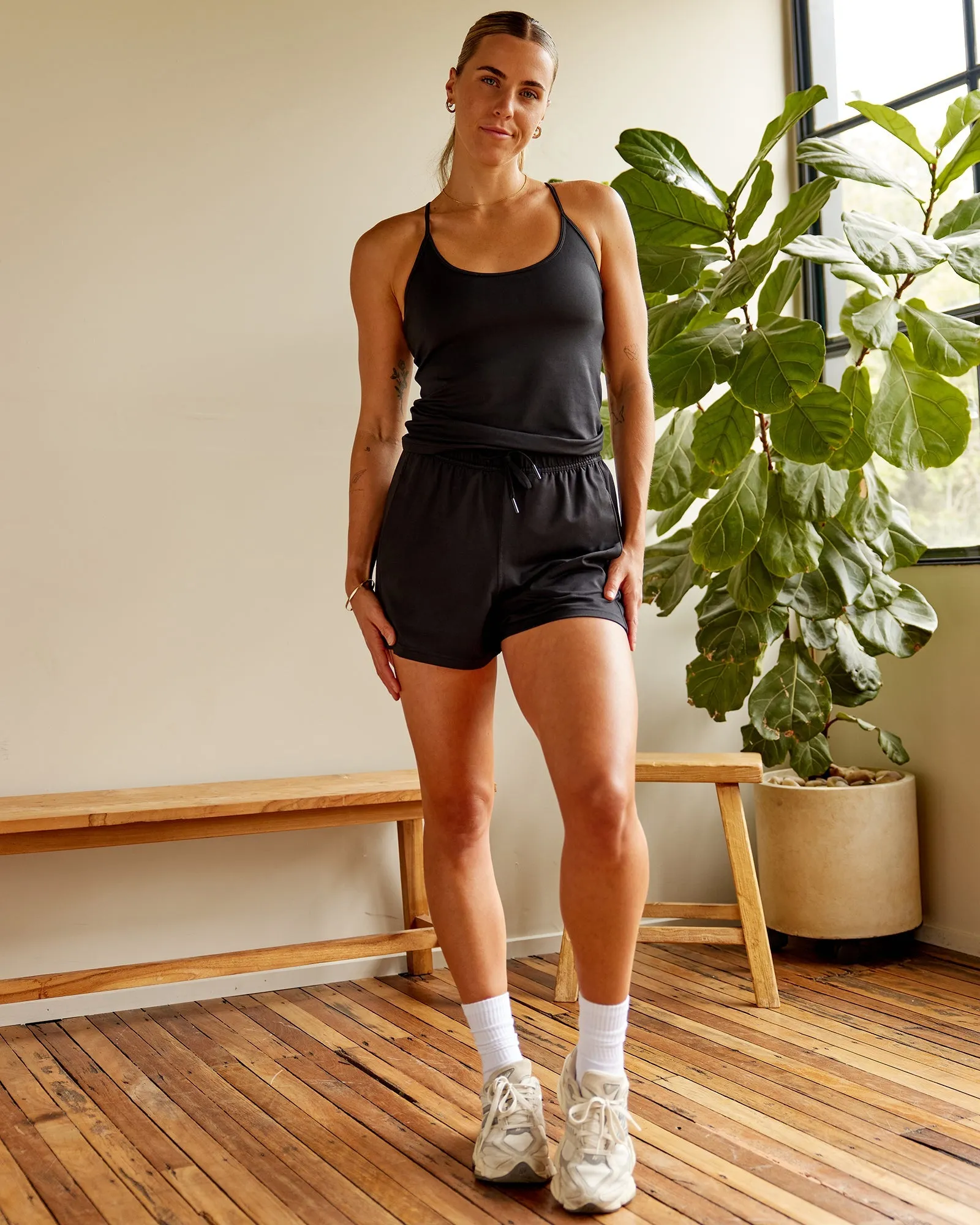 Transition CloudFLX Shelf Bra Tank - Black