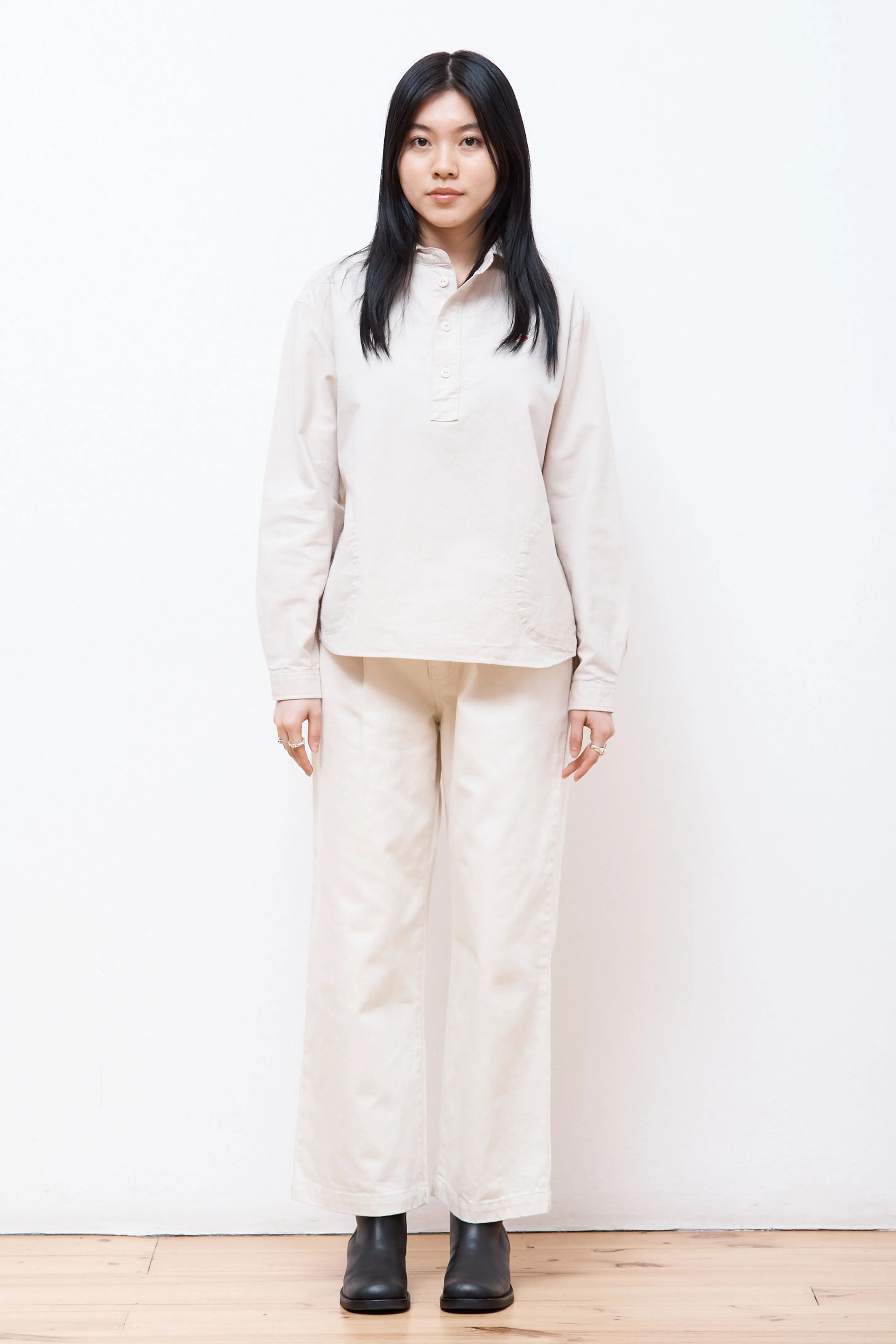 Tuck Easy 5PK Pants Ivory