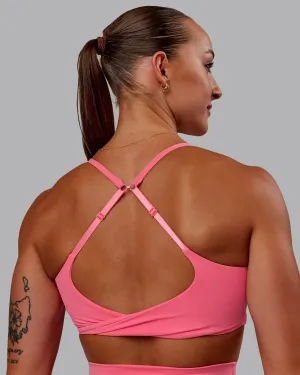 Twist Sports Bra - Pink Lemonade