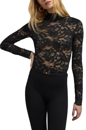 Tyla Lace Top - Black