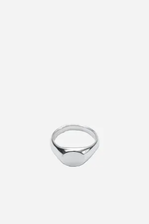 TYPE 001 Classic Signet Ring Sterling Silver 925