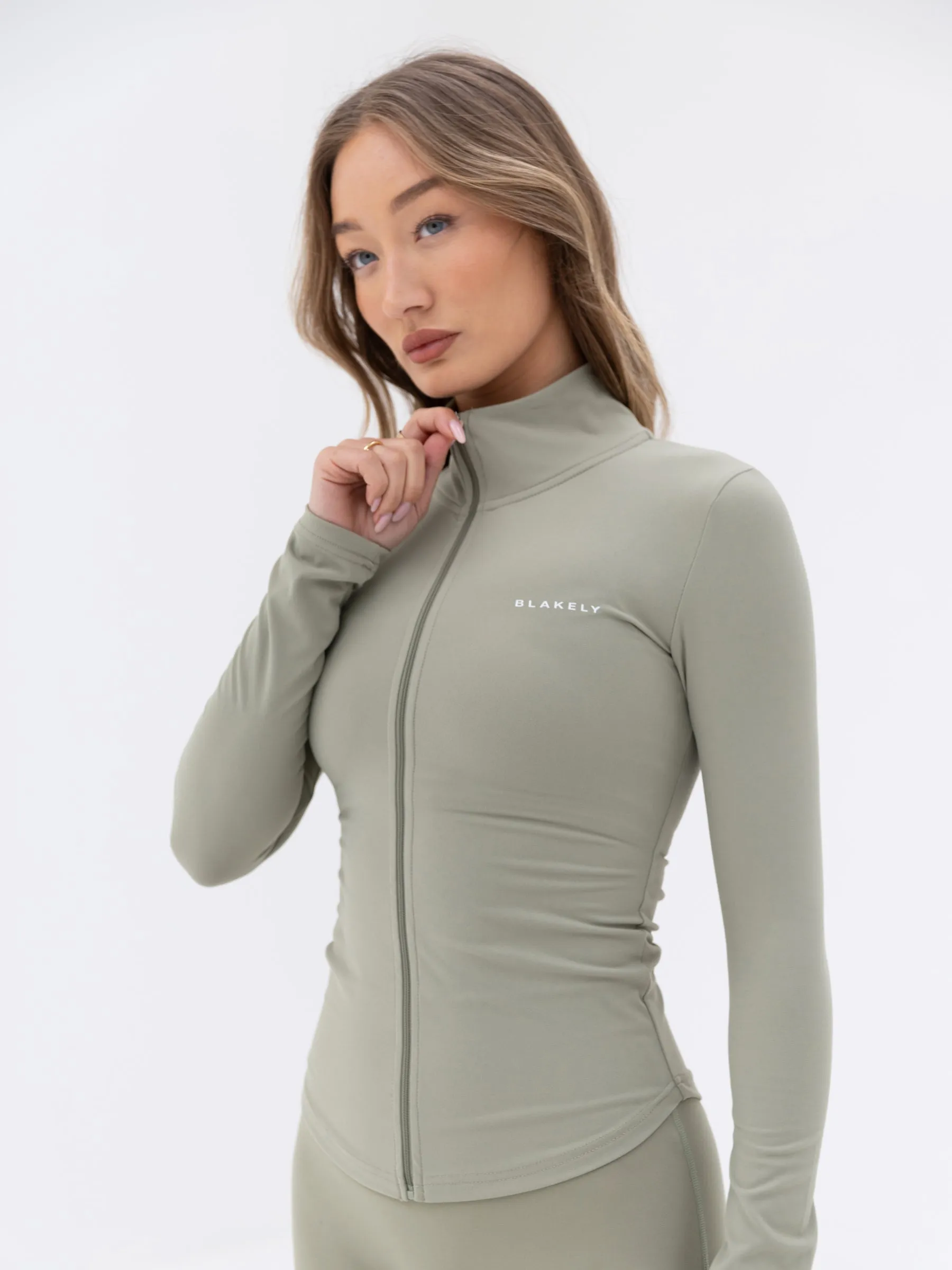 Ultimate Full Zip Jacket & Leggings Set - Olive